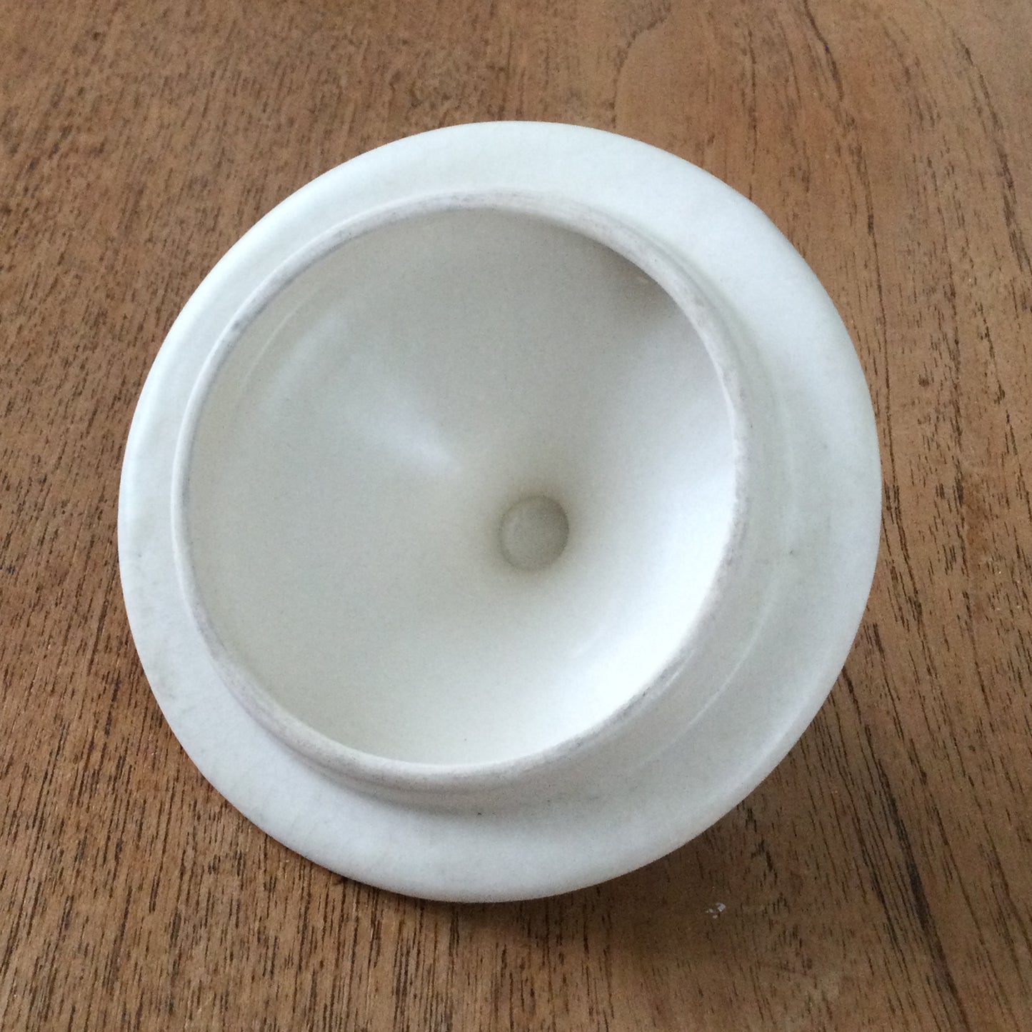 SPARE LID for SylvaC vintage c1950s ceramic tea canister. Ceylon tea picker design, handles are elephant ears! Pattern no.3372