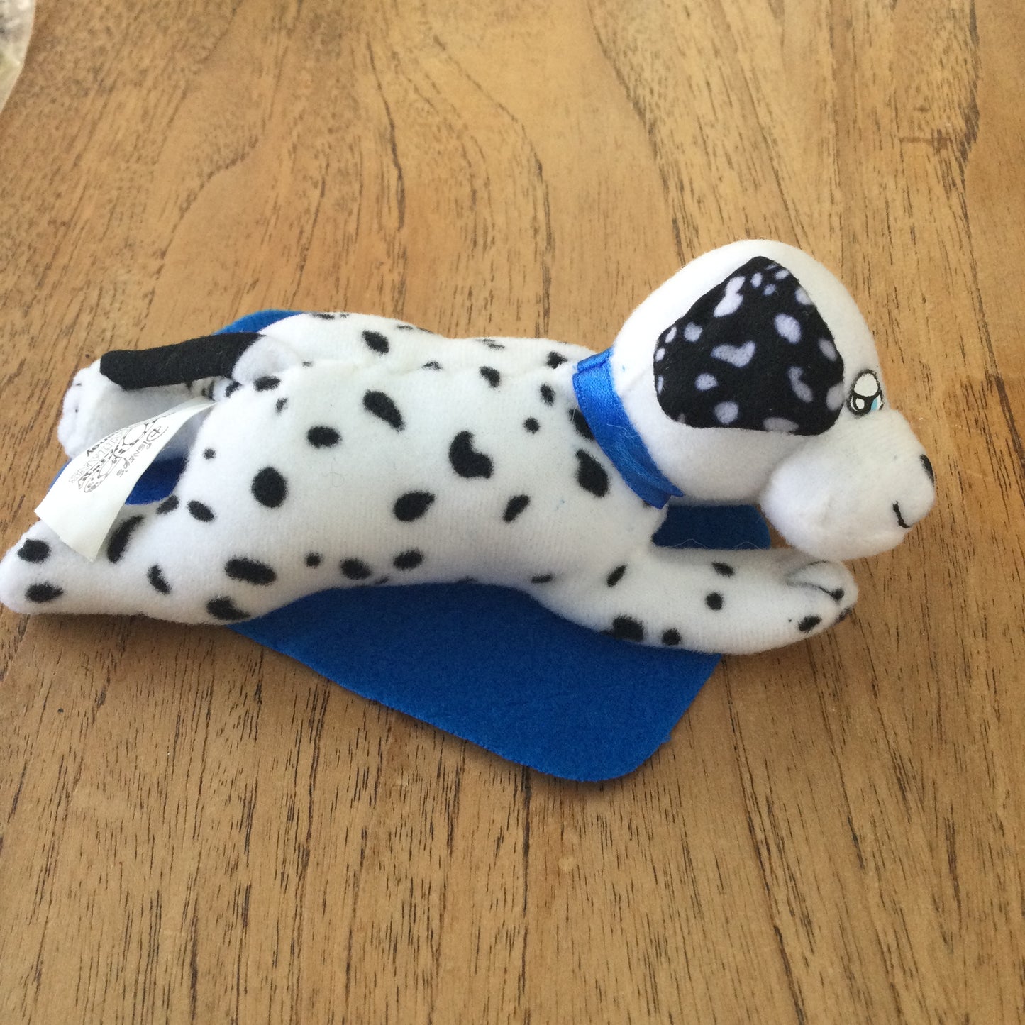 McDonalds Happy Meal toy. Dalmatian with blue mat. From 2001 202 Dalmatians Disney movie.