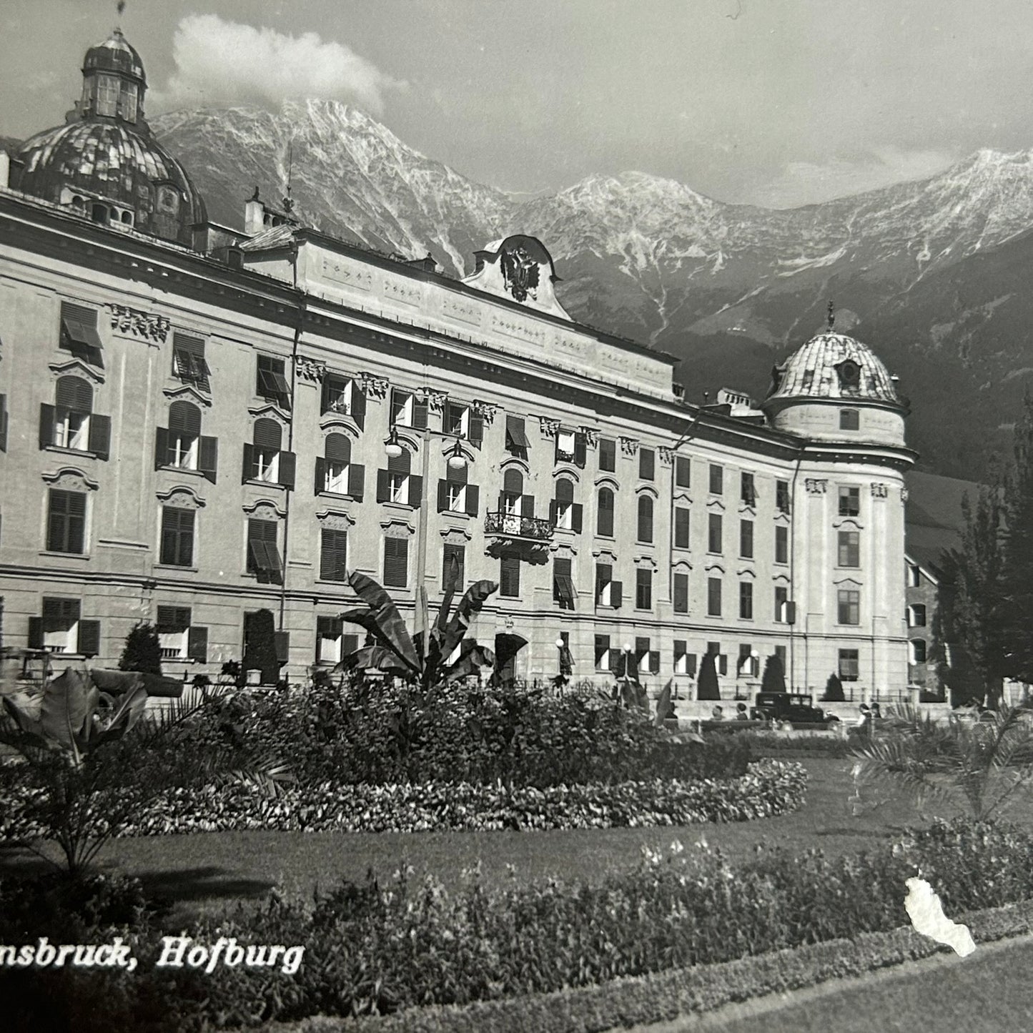 Vintage postcard - AUSTRIA - Hofburg, Innsbruck - Black And White - RP - #Slight Damage#