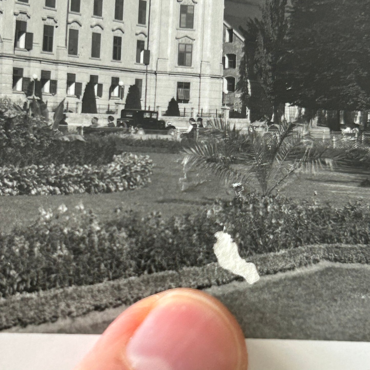 Vintage postcard - AUSTRIA - Hofburg, Innsbruck - Black And White - RP - #Slight Damage#
