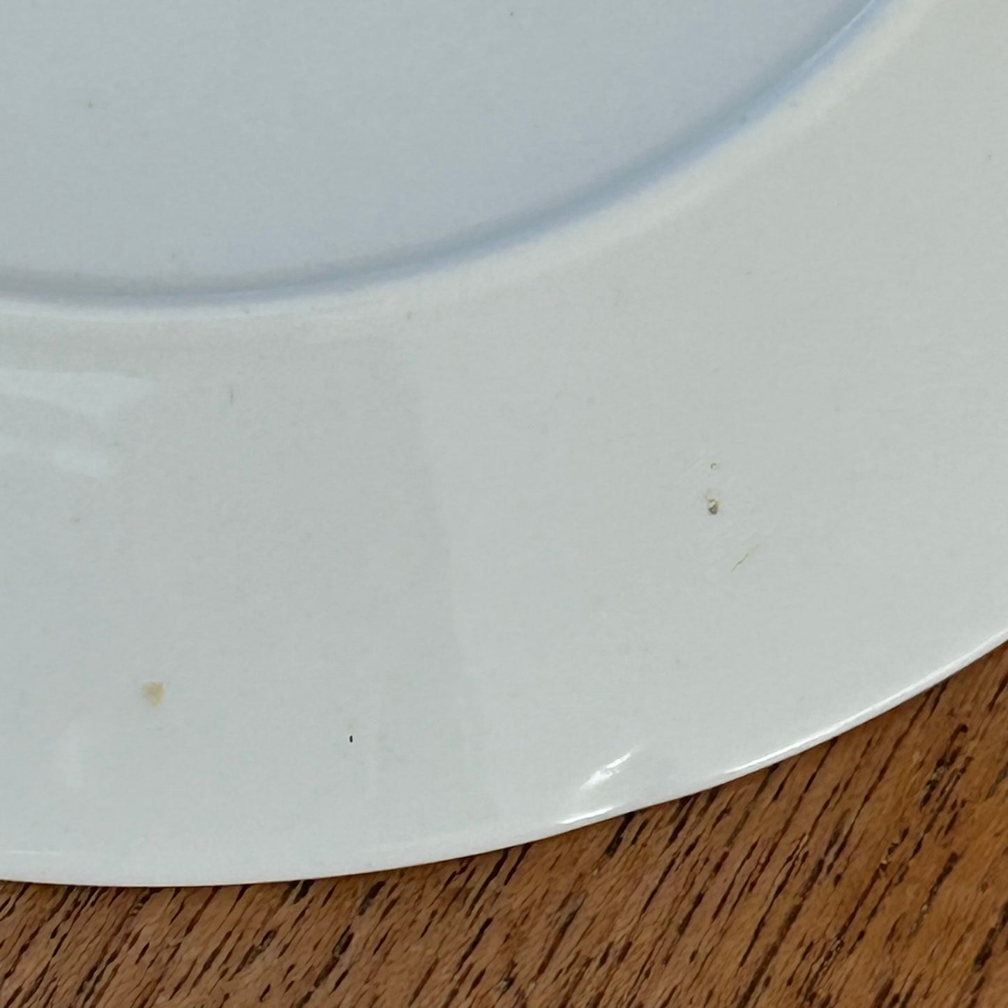 Vintage John Russell Hostess Tableware - Set of 6 Olympus 7" Side Plates - Geometric Brown And White Circle Design