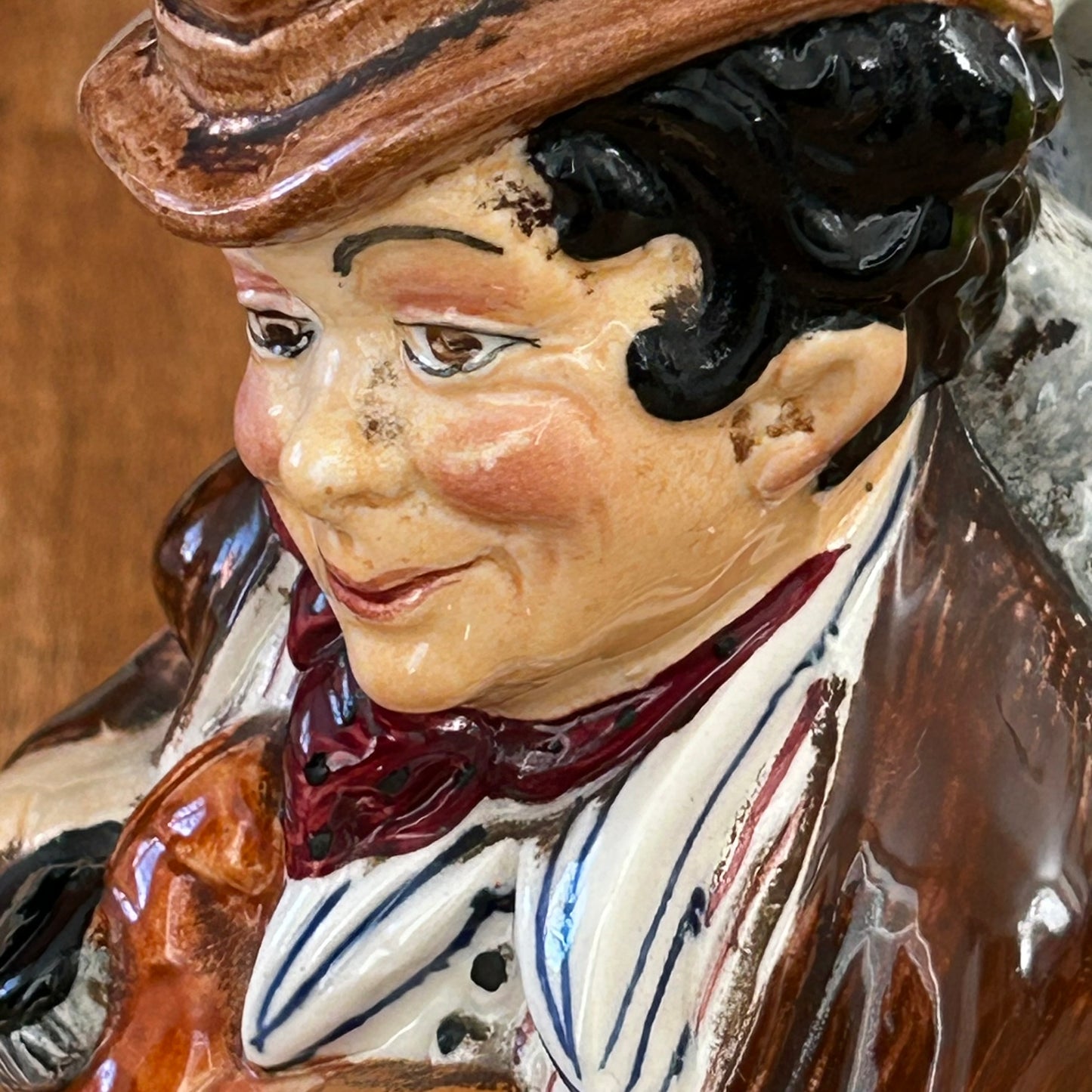 Burleigh Ware Sam Weller Toby Jug – 6" – Dickens Series – Designed by E.T. Bailey – c.1960s–70s