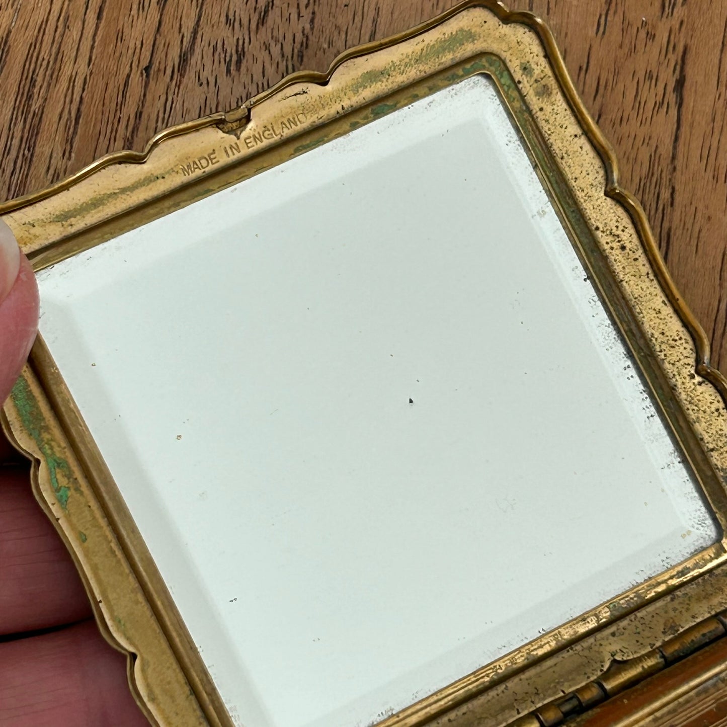 Vintage P&O Shipping Logo Powder Compact – Cruise Souvenir - 1950s to 1970s - Possibly Stratton