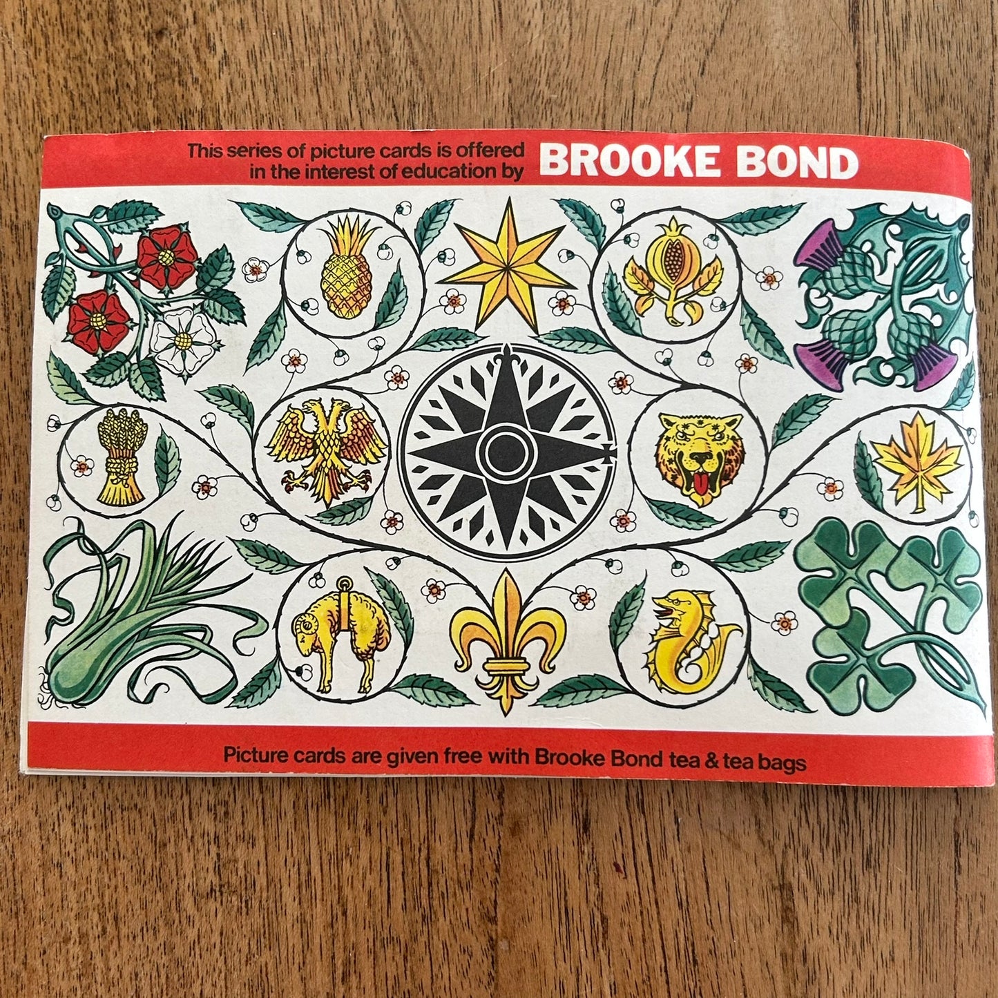Full Set of Brooke Bond Tea Cards - Flags And Emblems Of The World - In Booklet - 1967 - VGC