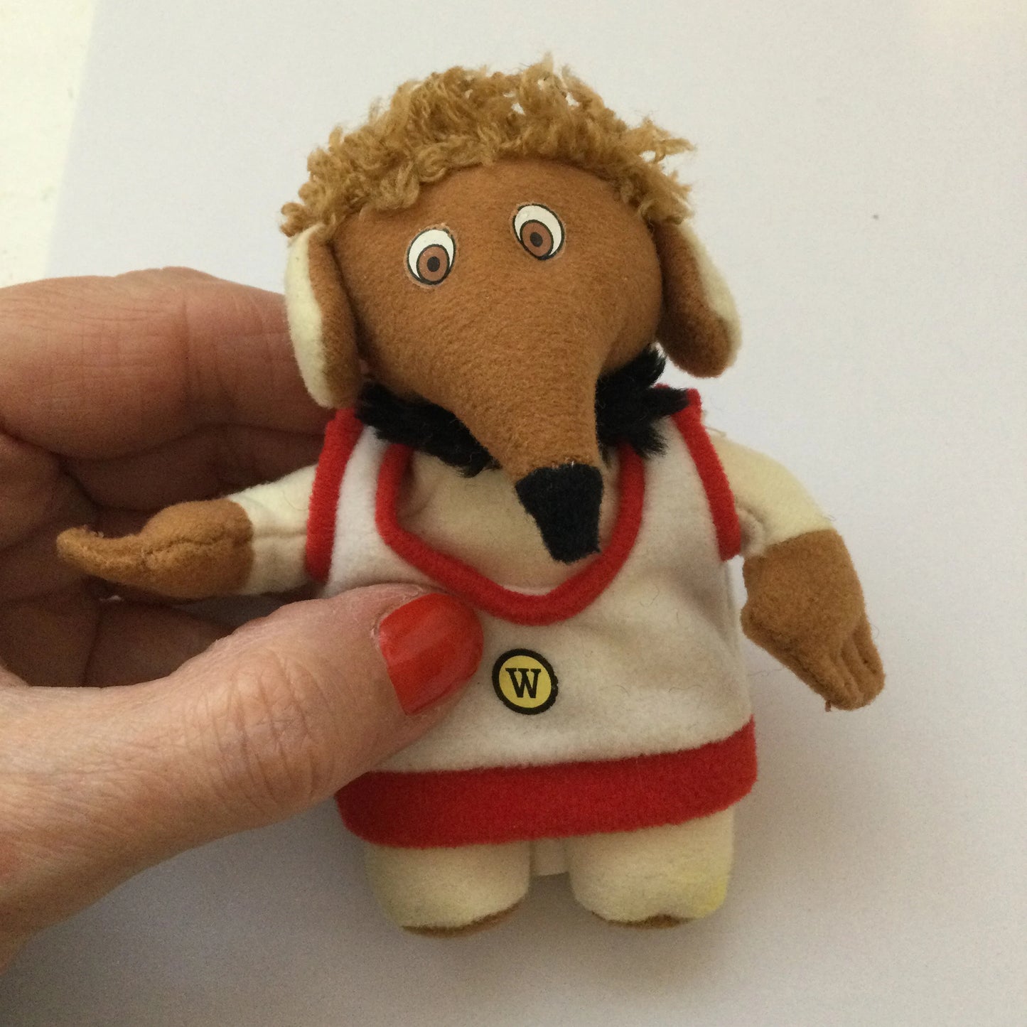 McDonald's 1999 Womble Collectible Plush Toy – Tomsk | Vintage Happy Meal Soft Toy