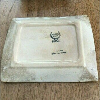 Butter / Cheese Dish. Price Bros Cottage Ware Vintage 1950s Butter / Cheese Dish & Cover C.1946 1963
