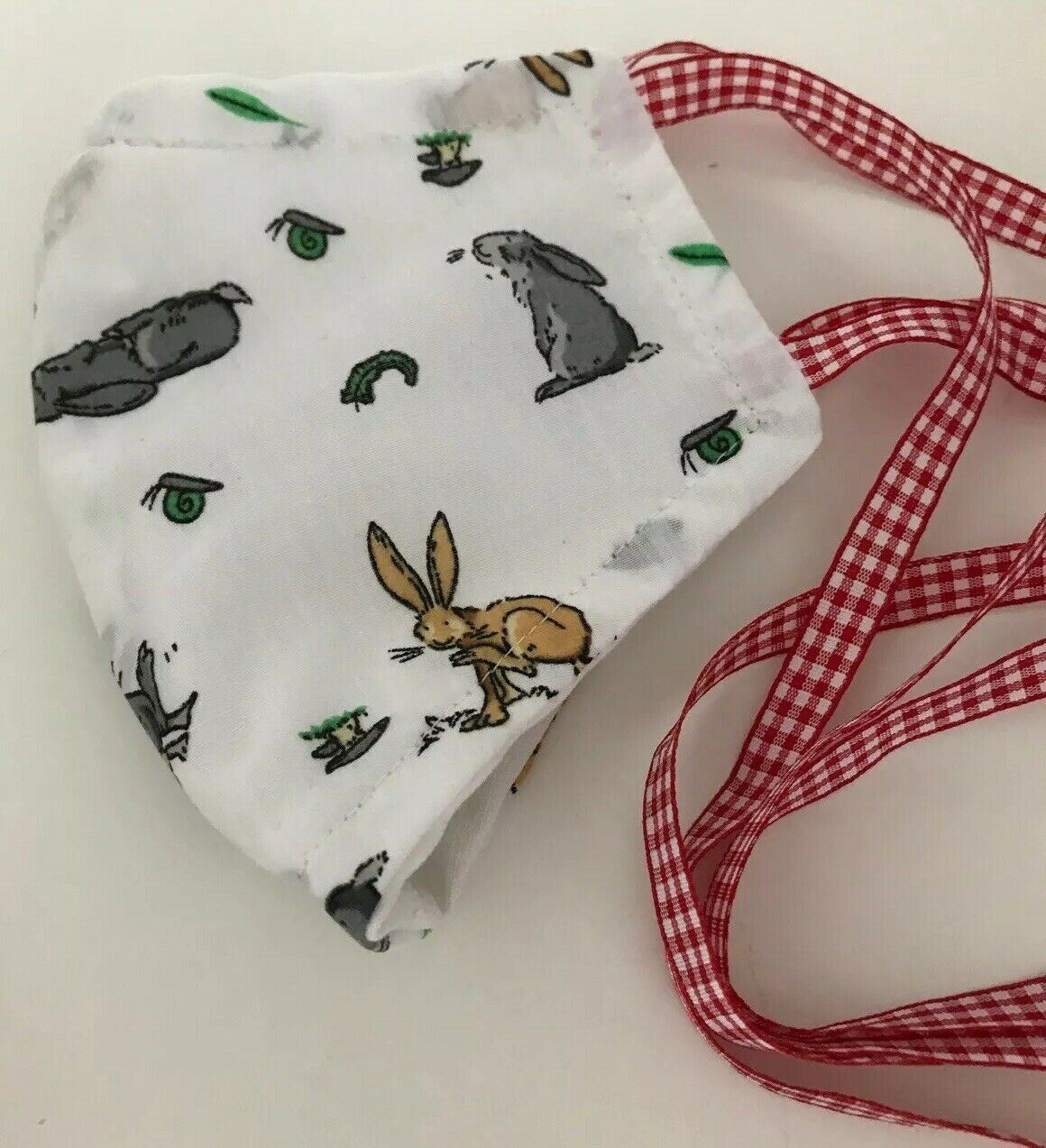 Washable Face Mask Colourful Rabbits. Age 9 To Teens.
