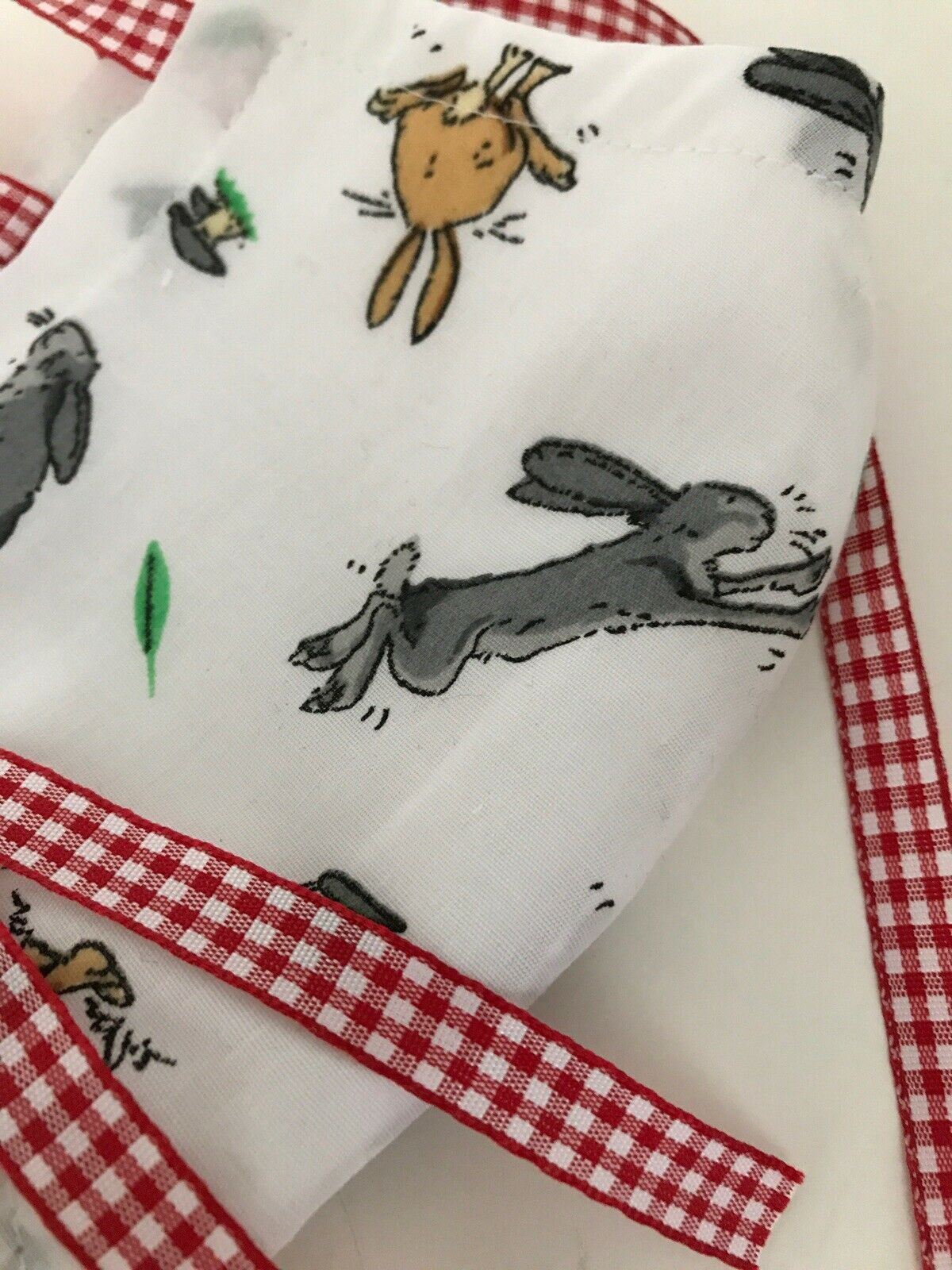 Washable Face Mask Colourful Rabbits. Age 9 To Teens.