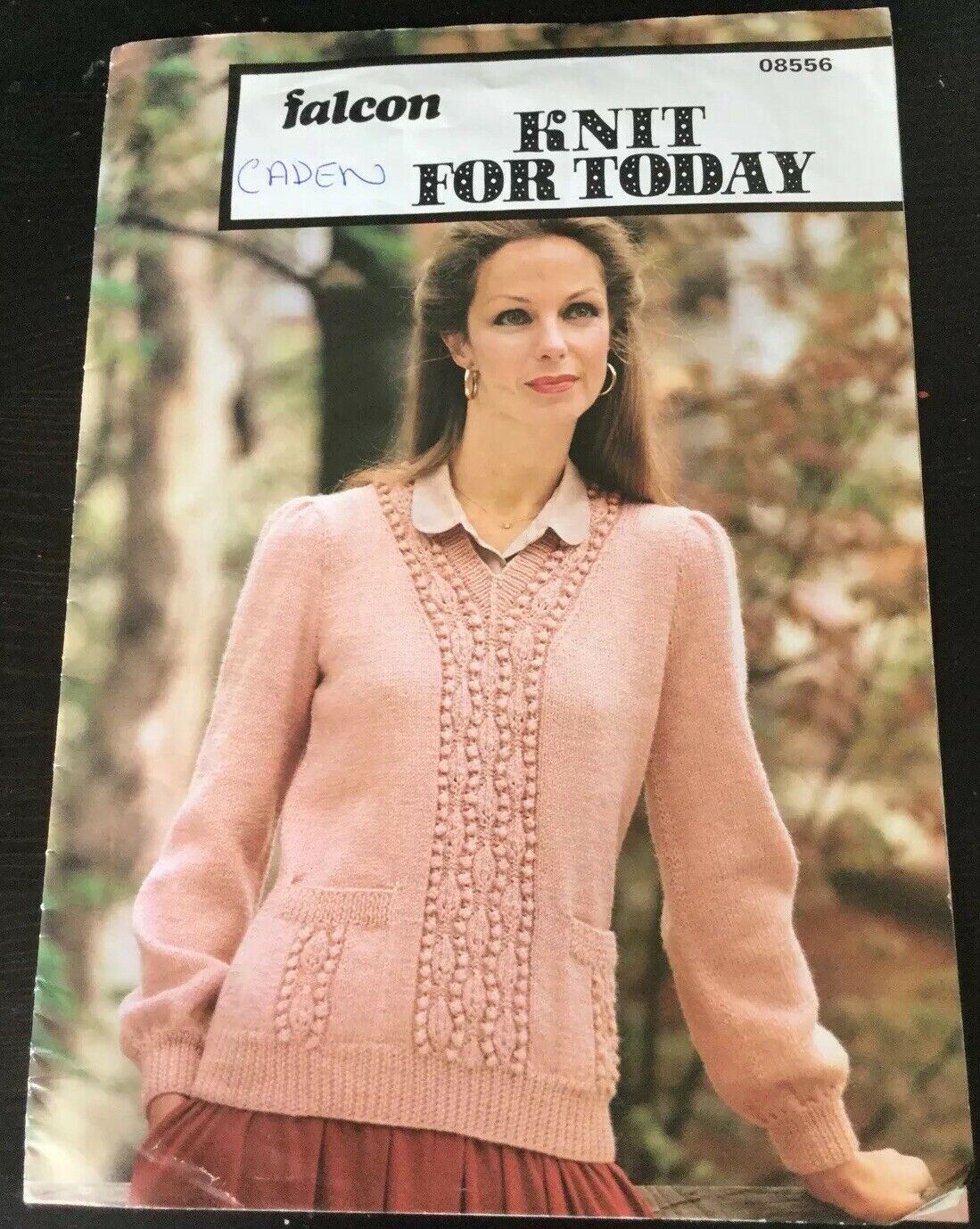 Vintage 1970s Falcon Knitting Pattern Booklet. Womens Dress, Cardigan, Jumper, Waistcoat