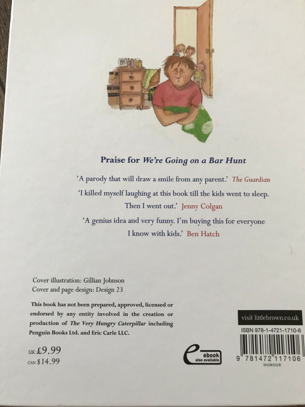 The Very Hungover Caterpillar - A Parody - Book - Funny Book About Drinking