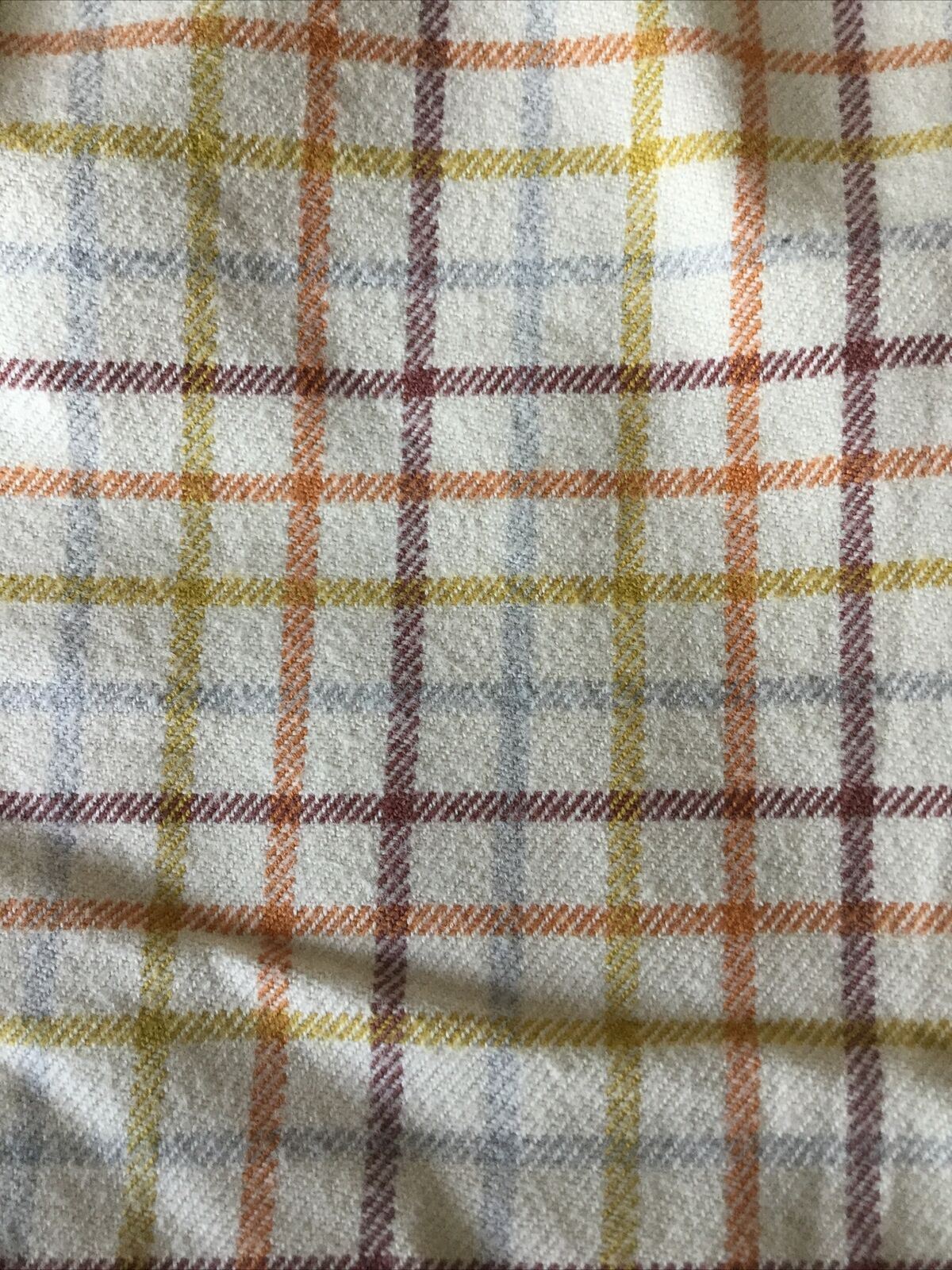 Retro Check Mini Skirt Made From Vintage Shirt Size 6-8 26” Waist Upcycled Festival wear