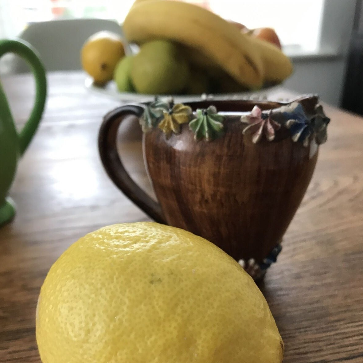Small Vintage Creamer Jug. Italian. Iced Gem Style. Retro Kitsch Fun Cute Quirky