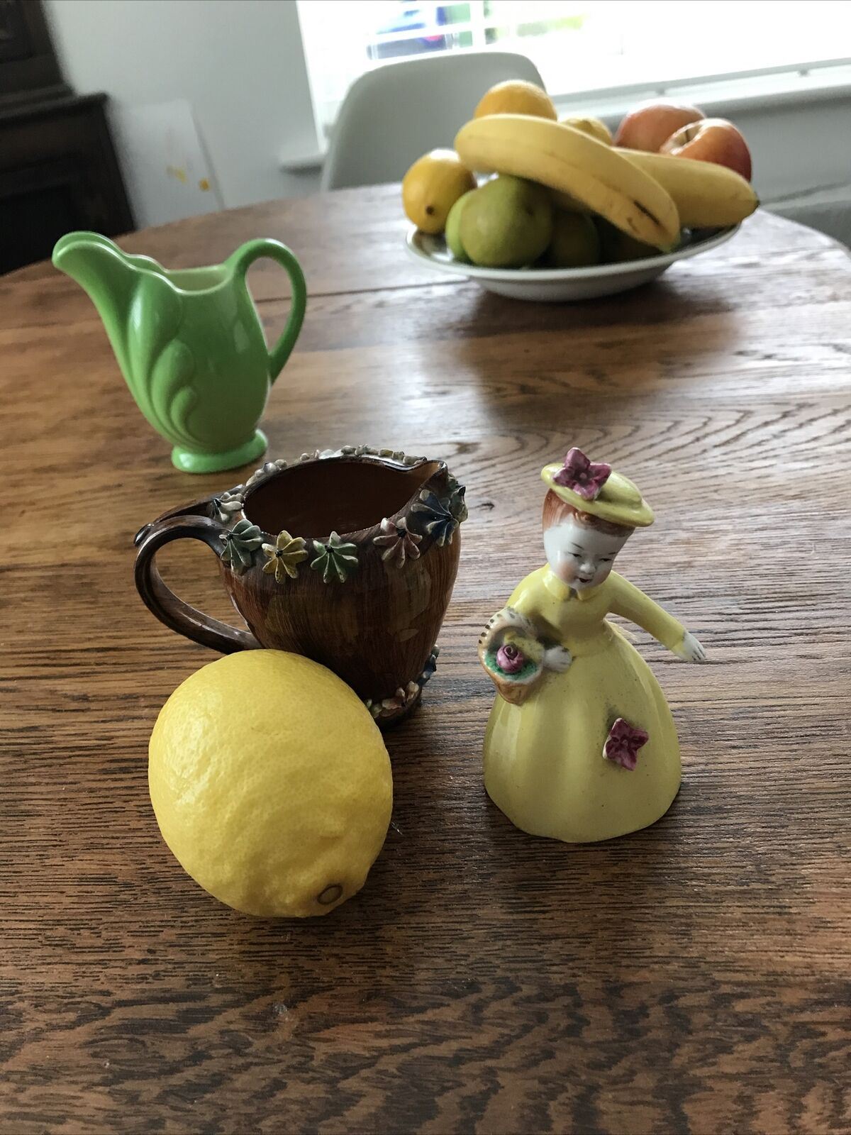 Small Vintage Creamer Jug. Italian. Iced Gem Style. Retro Kitsch Fun Cute Quirky