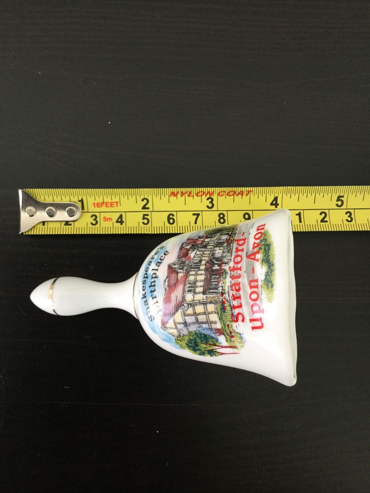 Shakespeare's Birthplace Stratford Upon Avon Souvenir. China Bell.