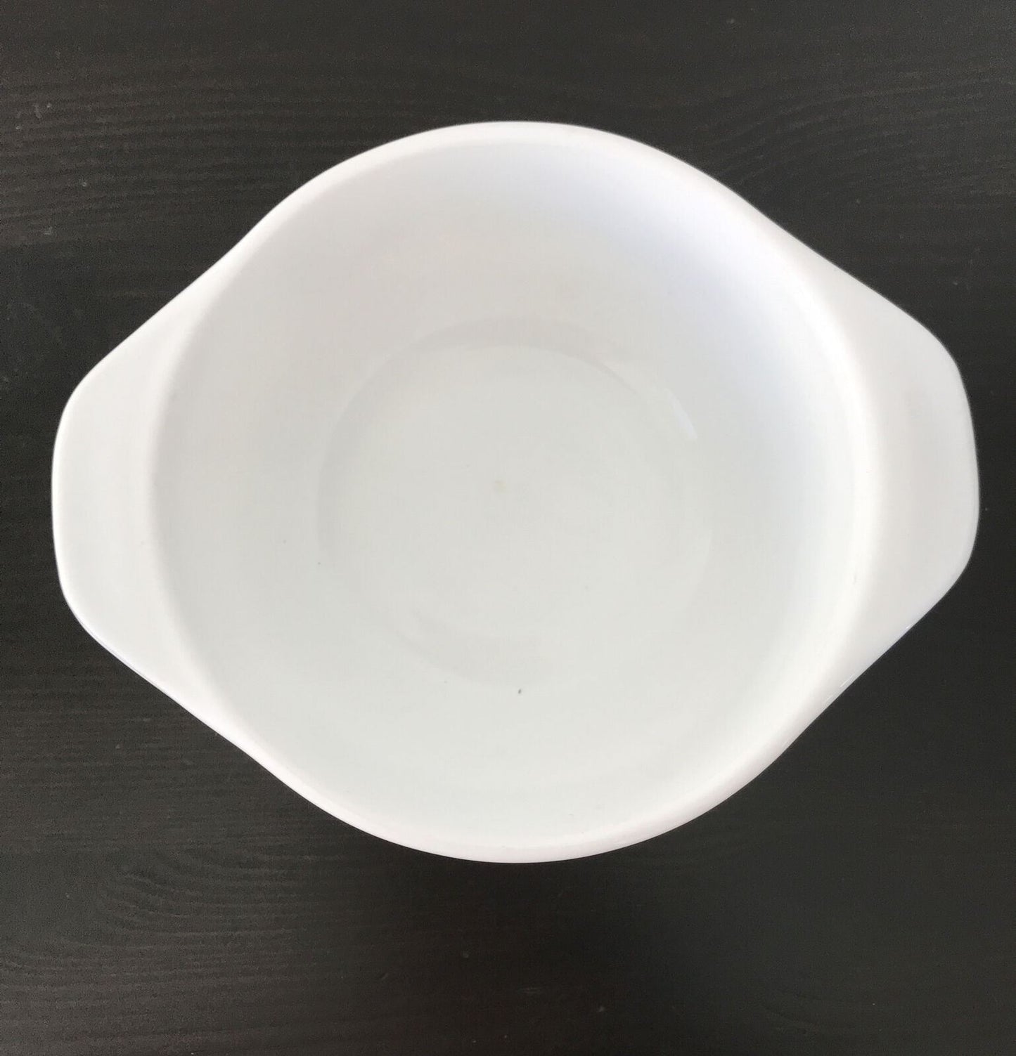 Pyrex 'Old Town' Soup Bowl / Small Casserole Dish - 4.5 Inch Diameter - Teal Green Blue - 1970s
