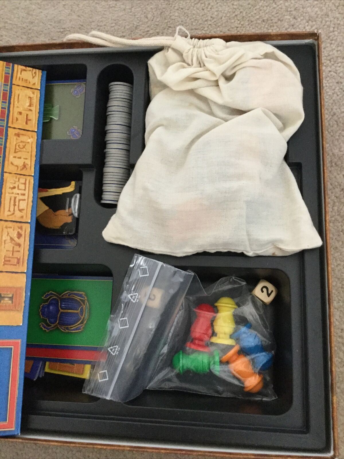 Strategy Board Game. Secrets OfThe Tombs. COMPLETE. Ancient Egypt. Pyramids.