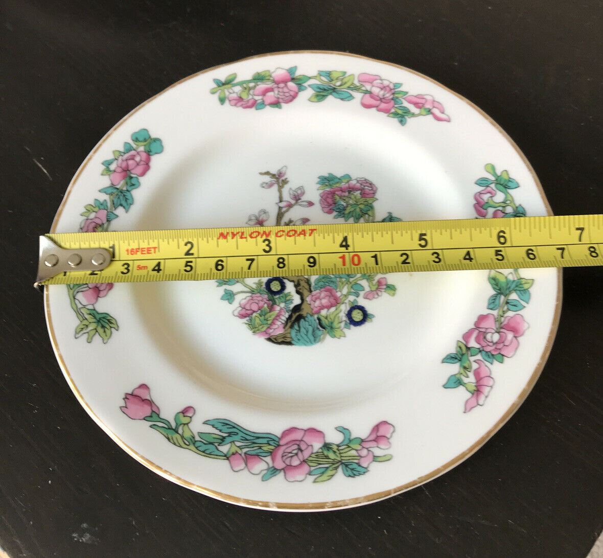 Pair Of Vintage Side Plates Tea Plates. Indian Tree. Sheltonian. Bone China