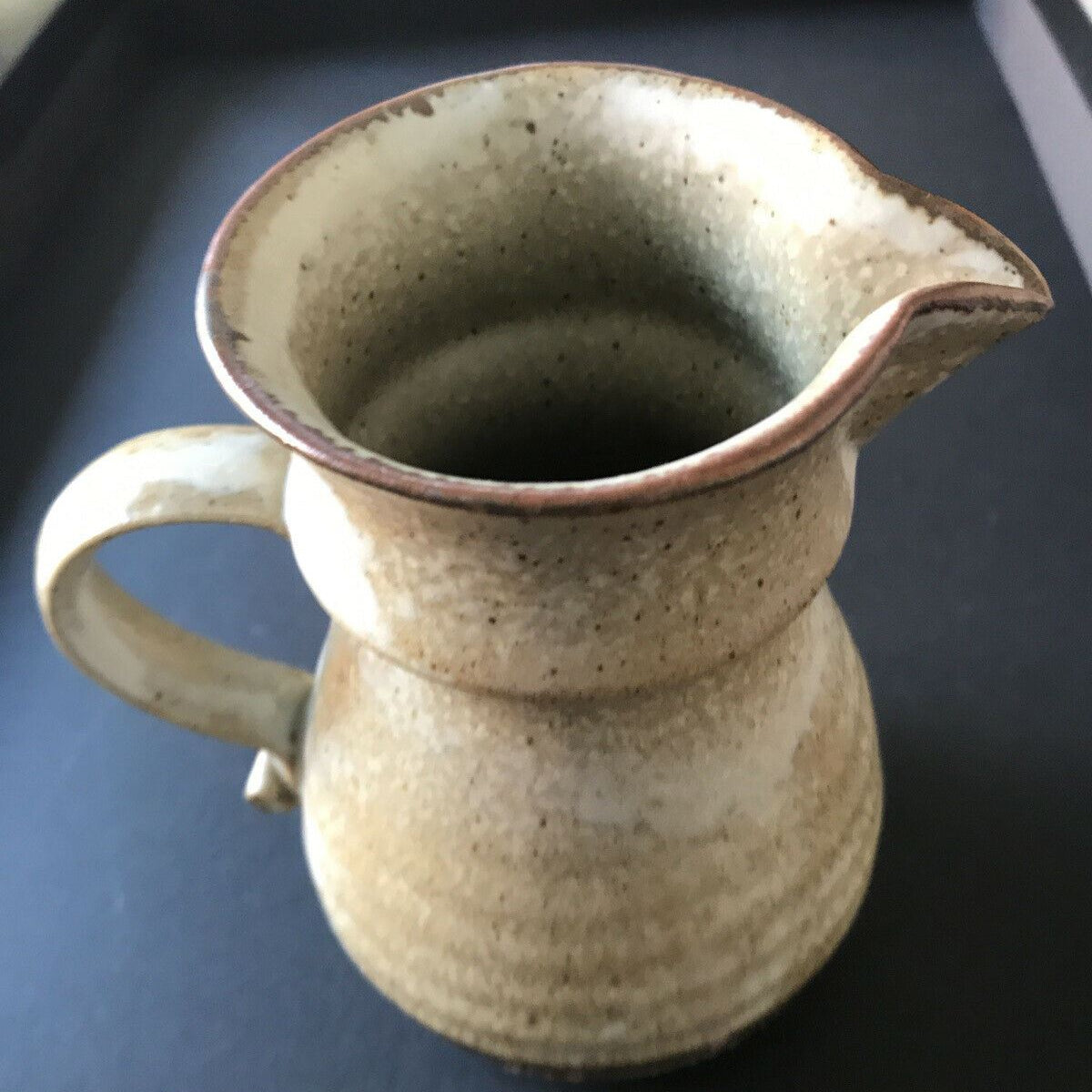 Handmade Studio Jug. Draycote Pottery. Natural Colours. Rustic. Country Style.