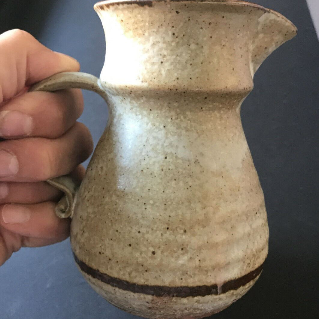 Handmade Studio Jug. Draycote Pottery. Natural Colours. Rustic. Country Style.