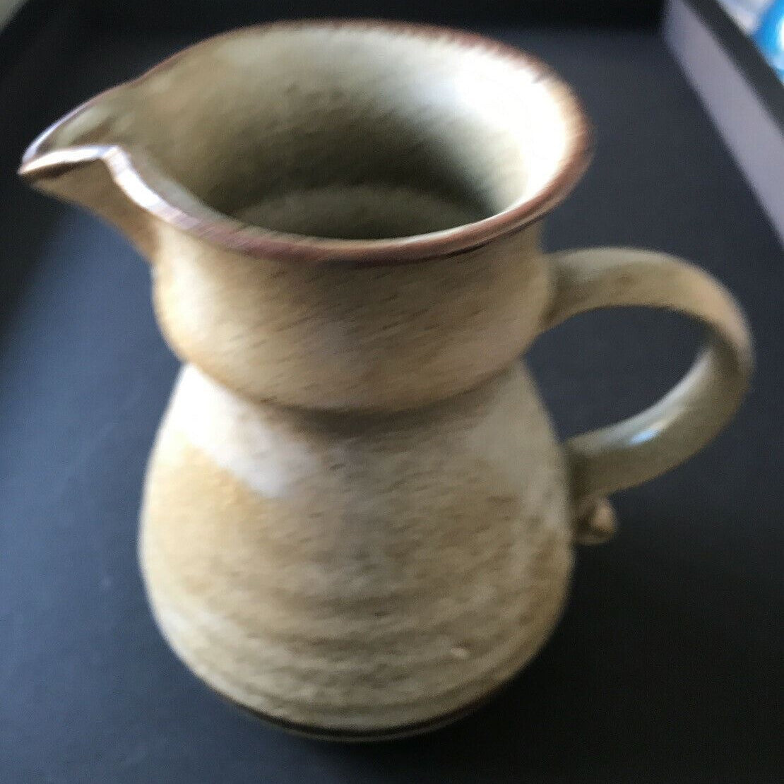 Handmade Studio Jug. Draycote Pottery. Natural Colours. Rustic. Country Style.
