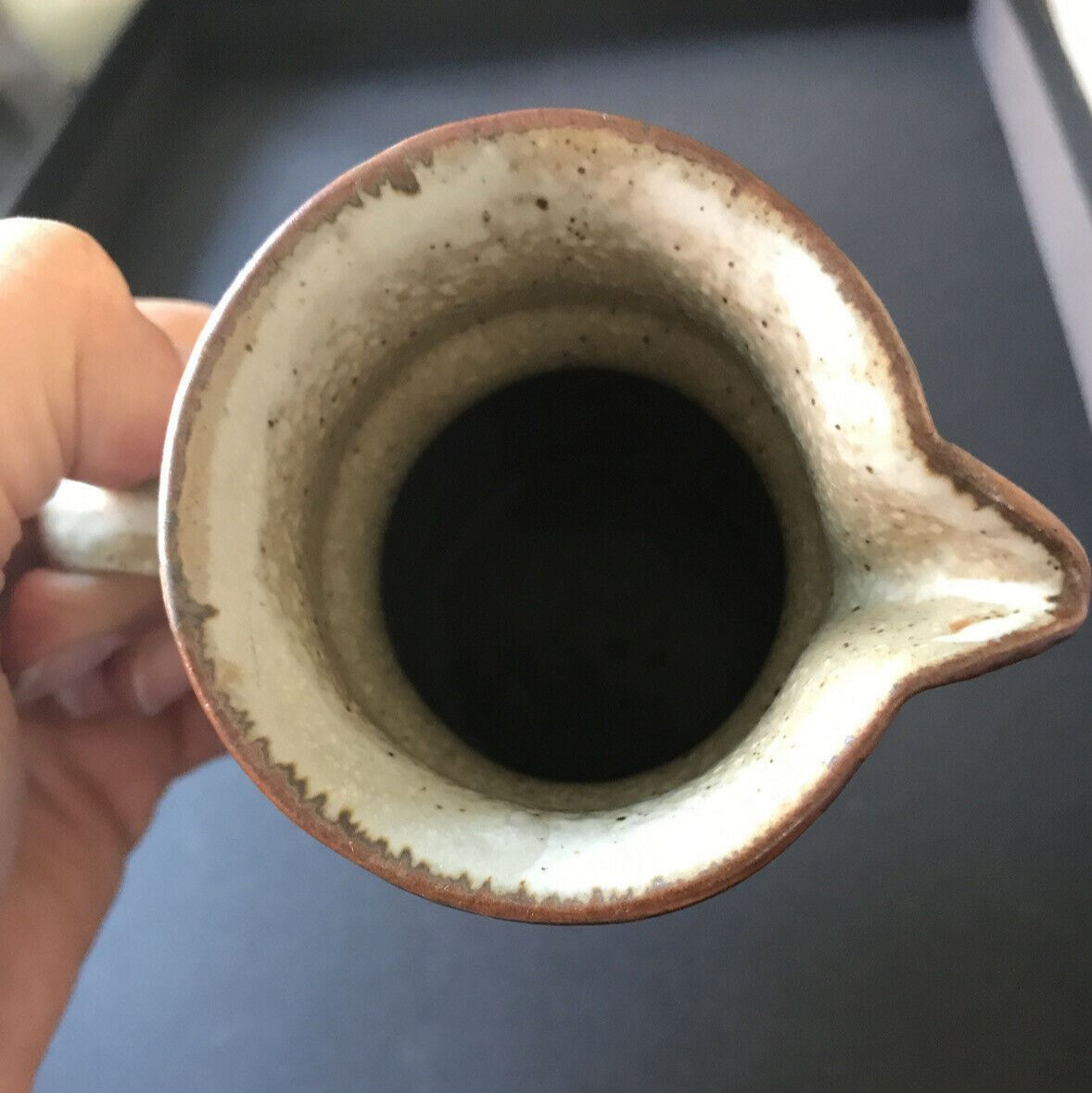 Handmade Studio Jug. Draycote Pottery. Natural Colours. Rustic. Country Style.