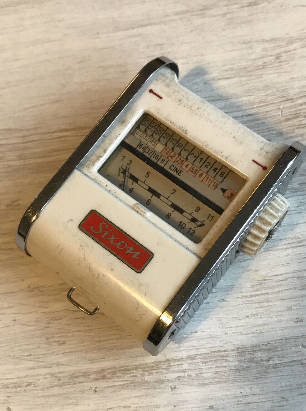 Vintage Sixon Light Meter For Photography - Indicator Moving But Not Tested - Vintage photography equipment props