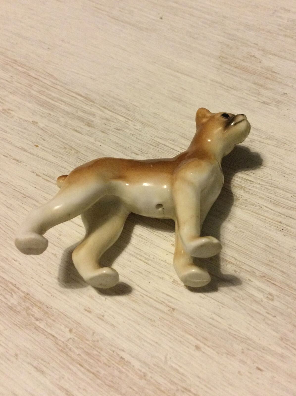 Boxer Dog Miniature Bone China Ornament Figurine Dog Lovers Gift Approx 6.5 cm