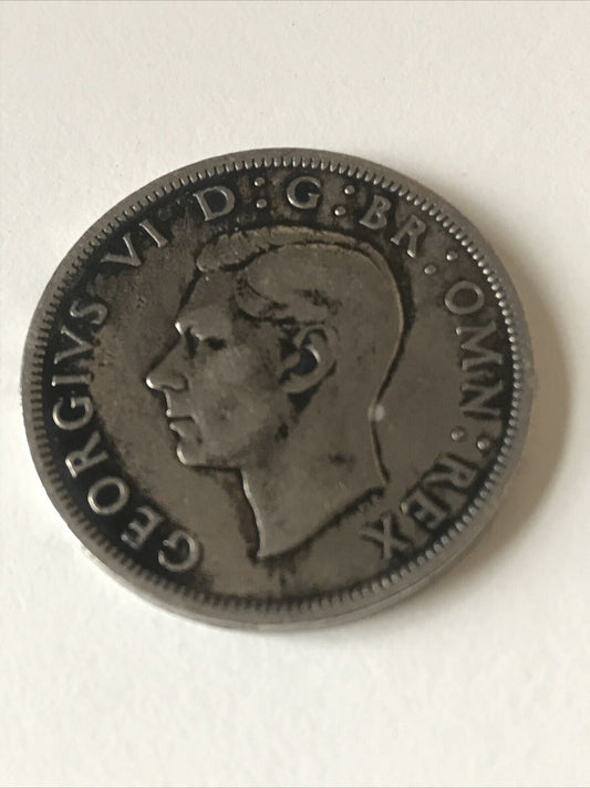 Vintage George VI Half Crown Coin 1950