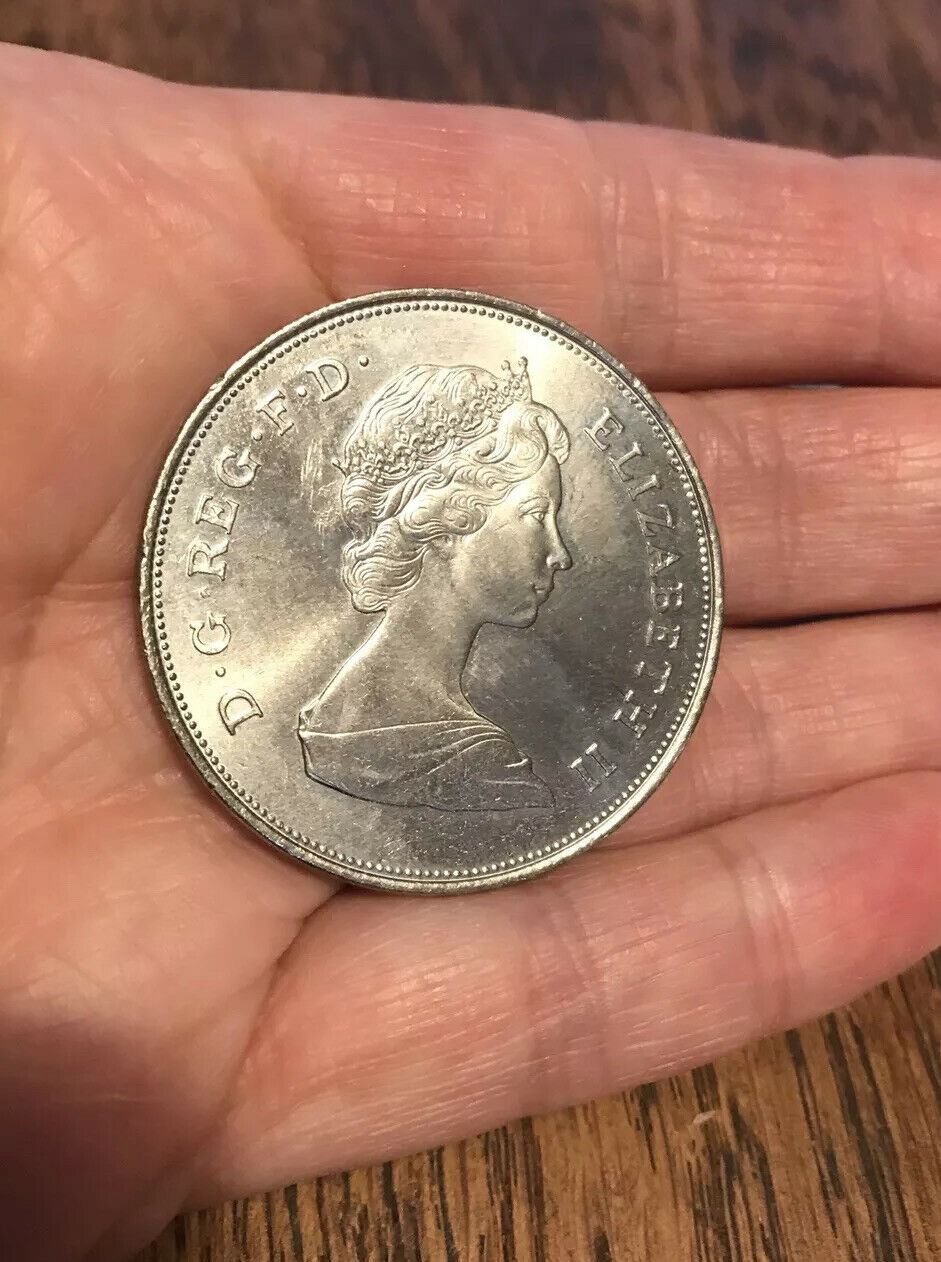 queen mother 80th birthday coin Crown 1980 British With Wallet Commemorative