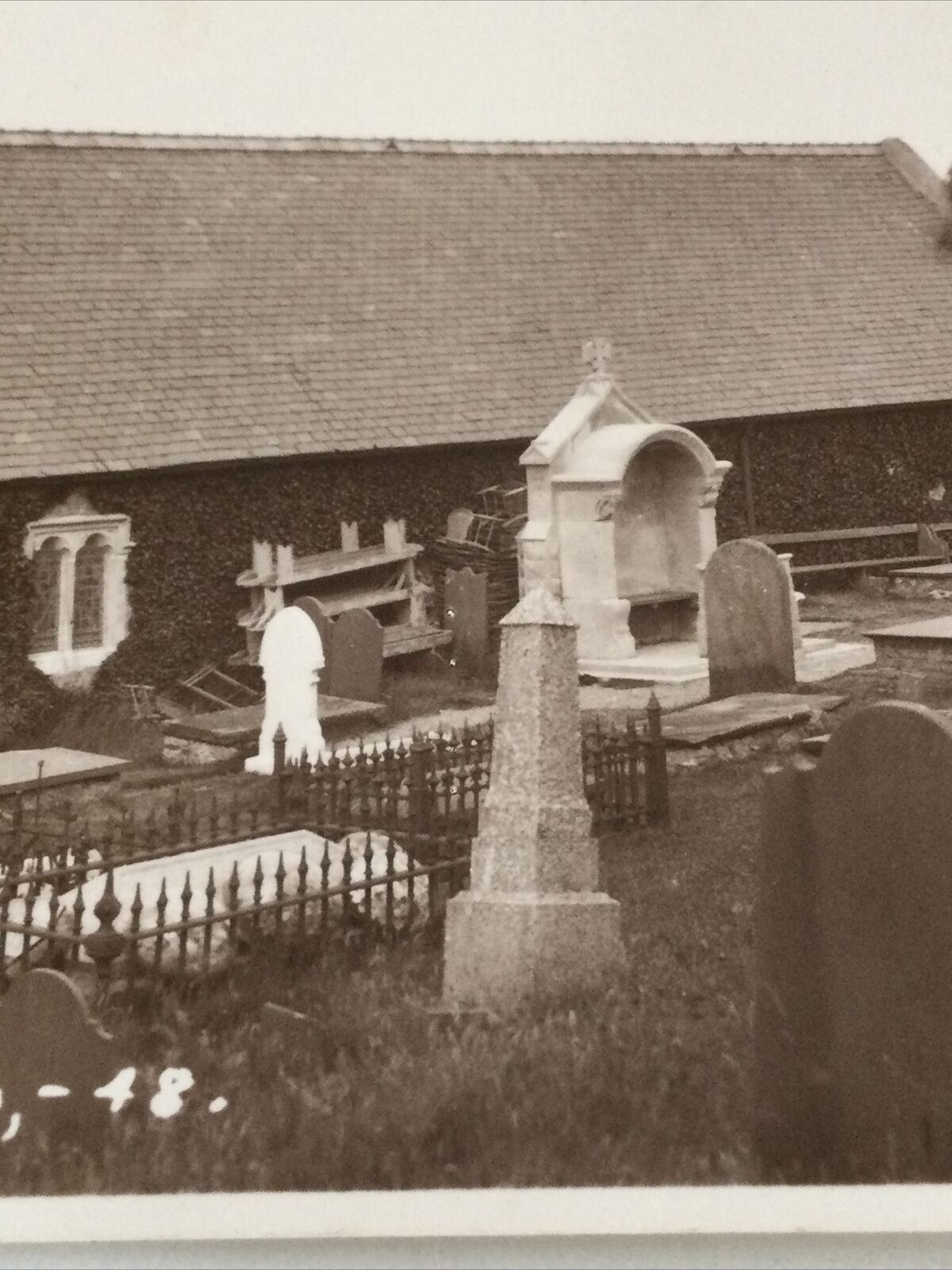 Vintage 1948 Postcard - WALES - St Tudno Church, Llandudno - Photograph
