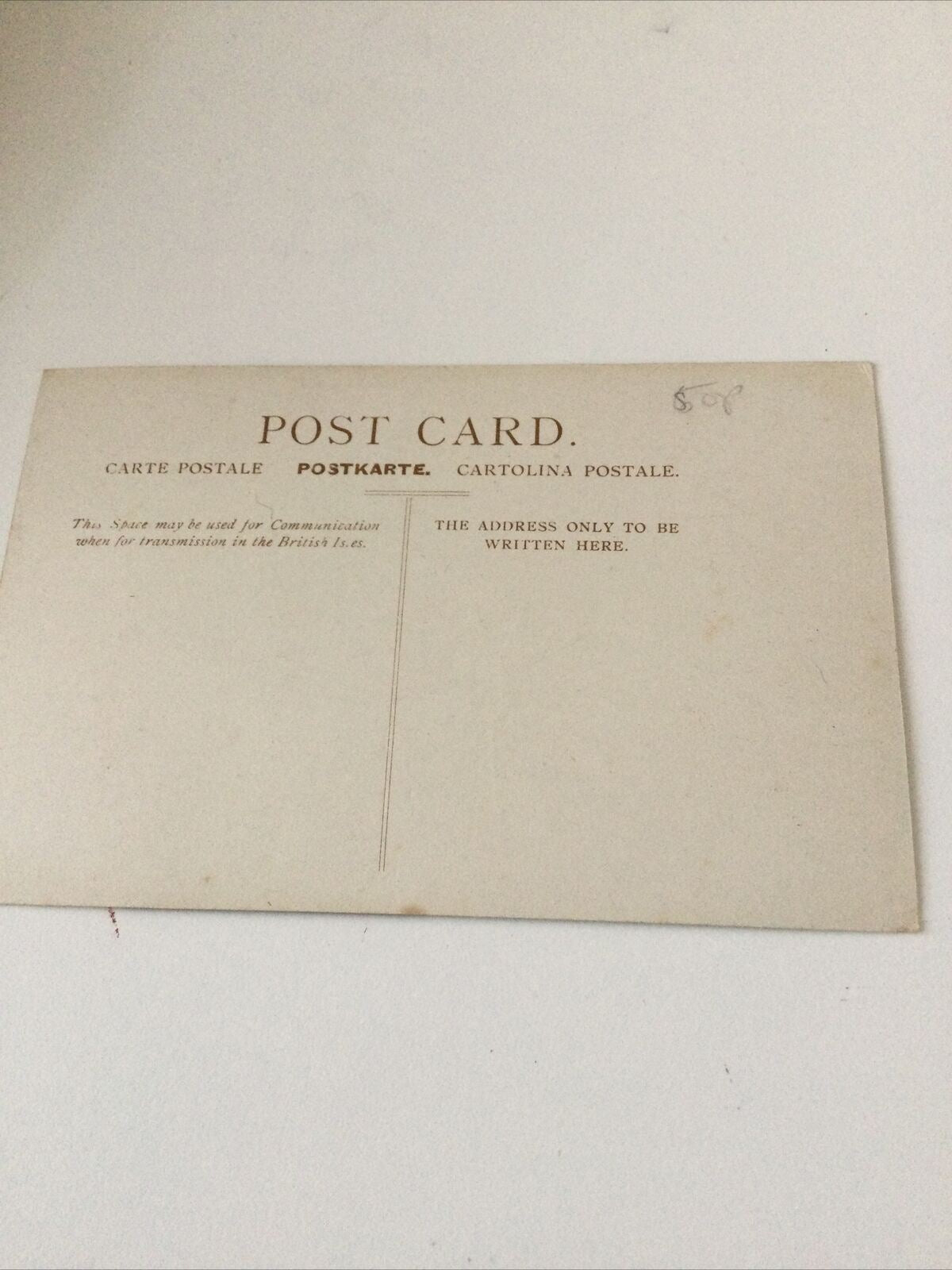 Vintage Postcard - ENGLAND - The Parish Church, Leamington Spa. Sepia Print With Blue Sky