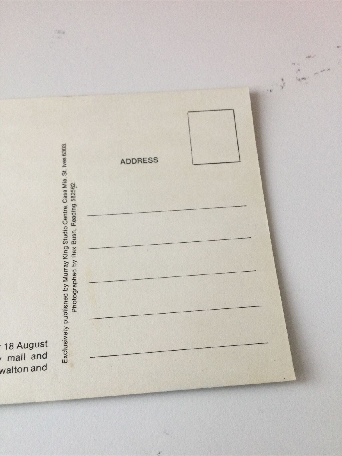 Vintage Postcard Royal Mail Postbus Donnington Bagnor Newbury Queens Hotel 70s