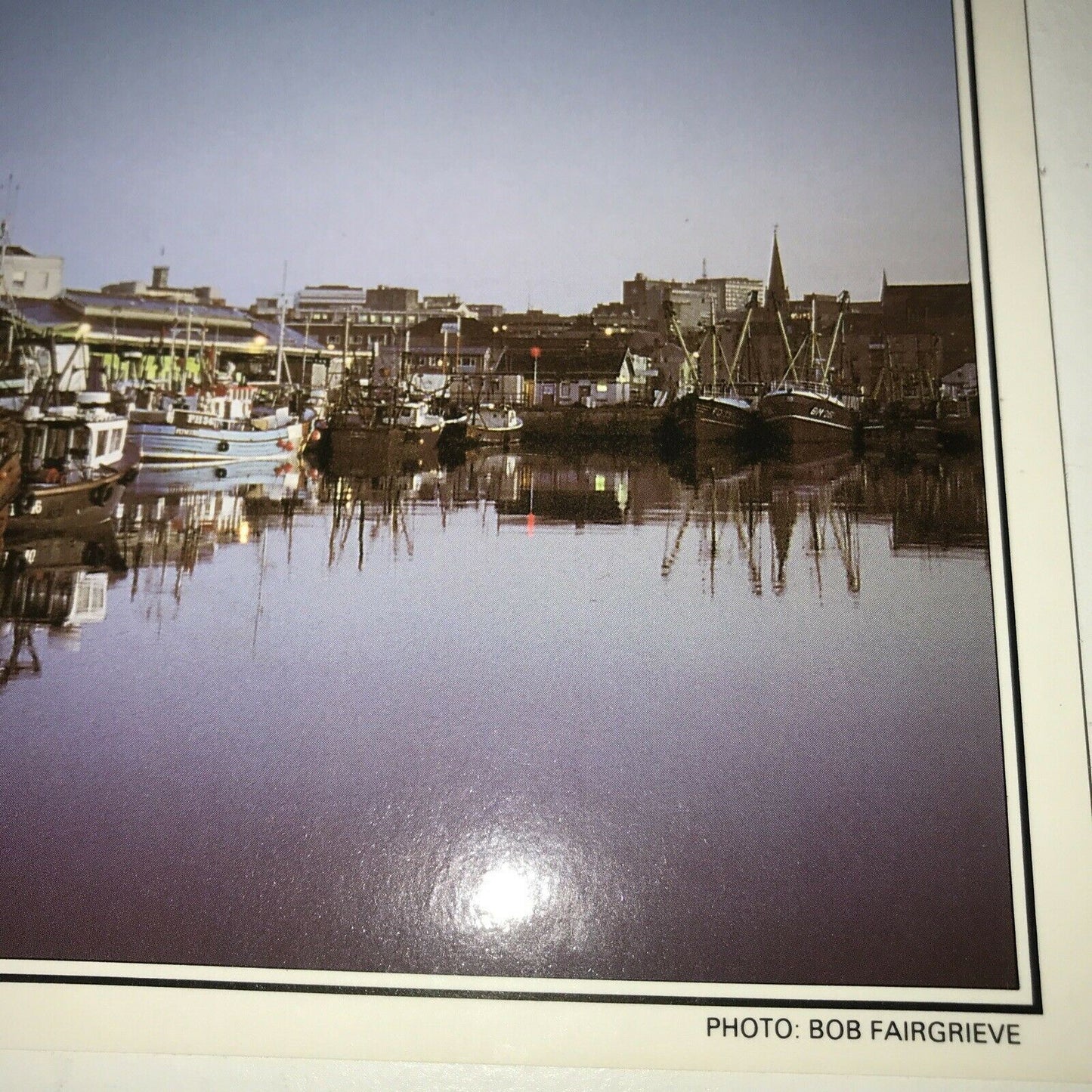 Postcard Plymouth Devon - England - Harbour Fishing Boats Dawn At The Barbican Unposted