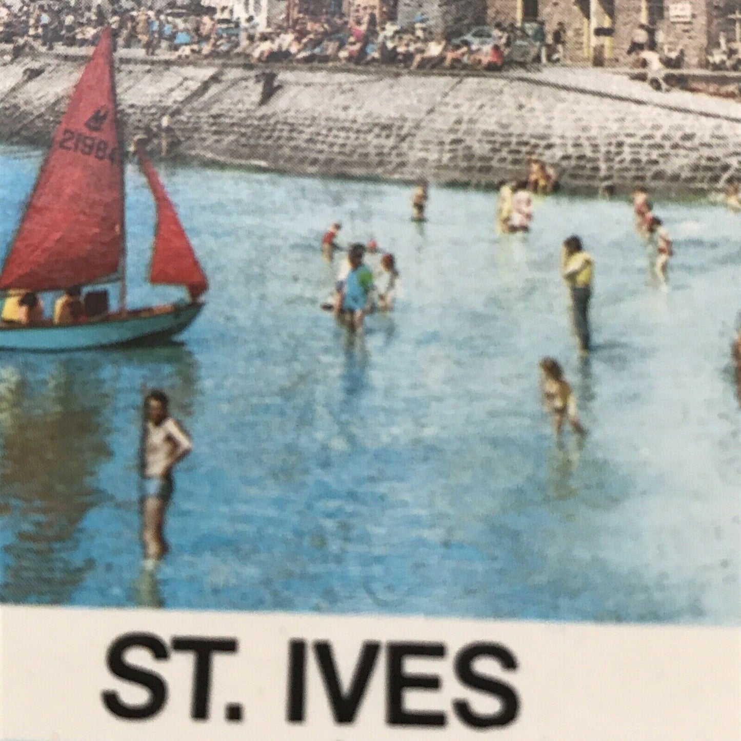 Vintage Postcard St Ives Cornwall Colourmaster Various Views Sea Front Town