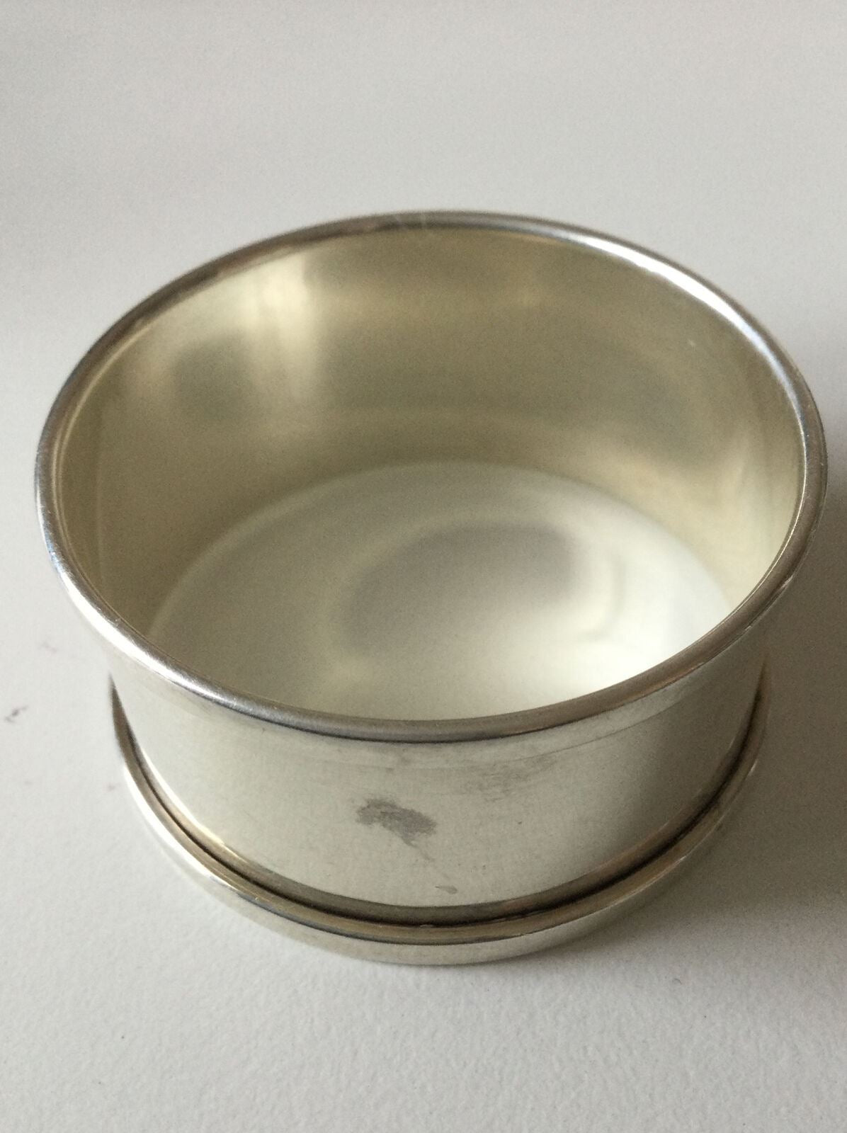 1938 Henry Griffith & Sons Birmingham sterling silver napkin ring - 13.9 gms