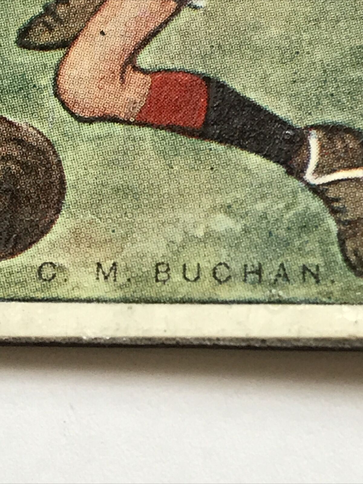 Set of 3 Football Fridge Magnets Made From Vintage Players Cigarette Cards BUCHAN, CRAWFORD, WADDELL