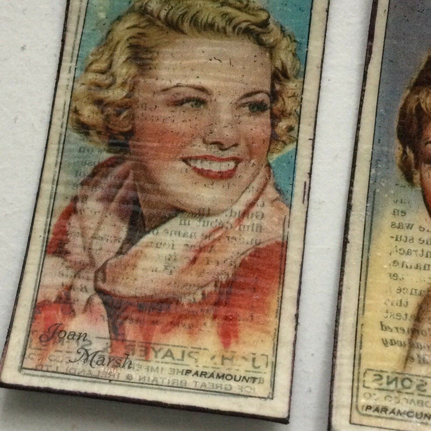 1930s Film Star Fridge Magnets Randolph Scott Joan Marsh Ida Lupino