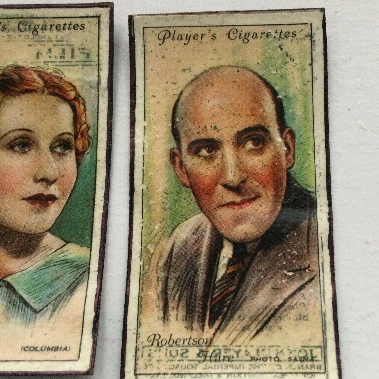 1930s Film Star Fridge Magnets Jackie Cooper Genevieve Tobin Robertson Hare