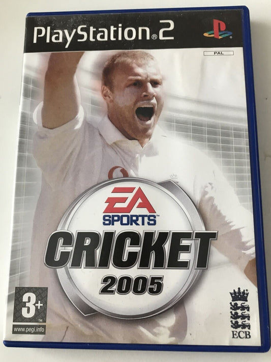 EA Sports Cricket 2005 game PS2 Play Station 2 3+ Ashes showdown