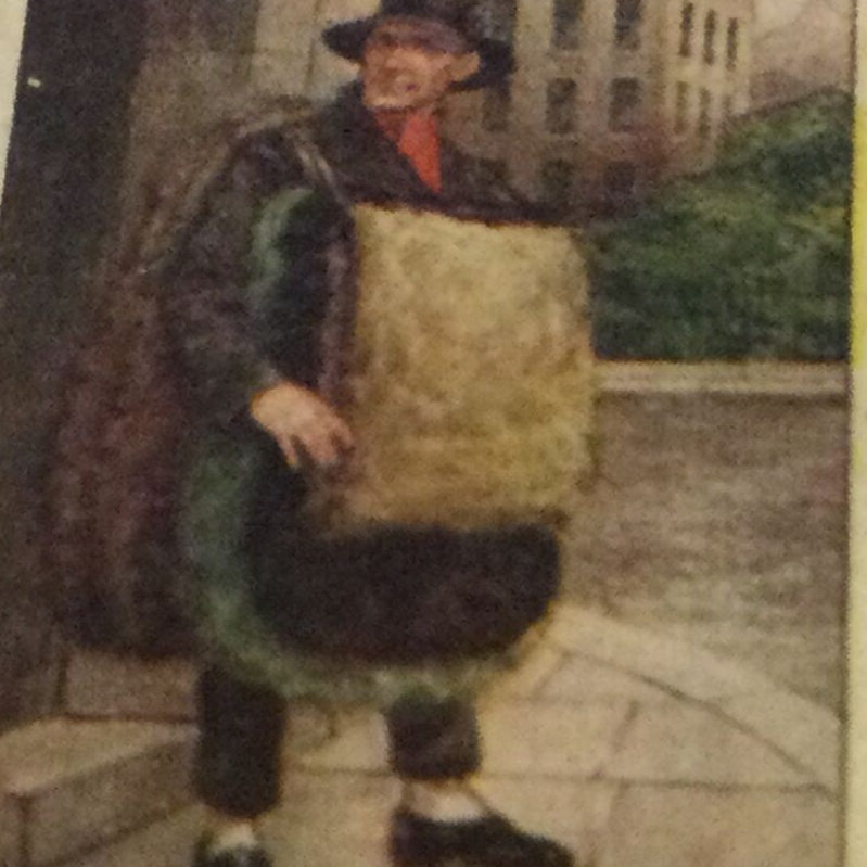 Players Cigarette Card - 1916 - Cries Of London - Series 2 - No. 1 - 'Door Mats, Want?'