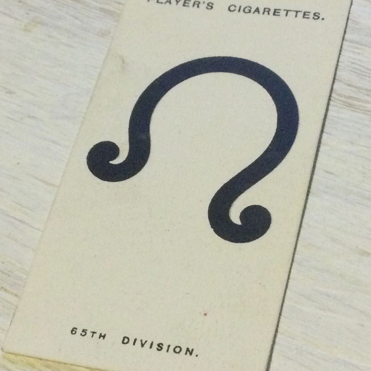 Players Cigarette Card - Army Corps & Divisional Signs - 1914-1918 - No. 91 - 65th Lowland Division