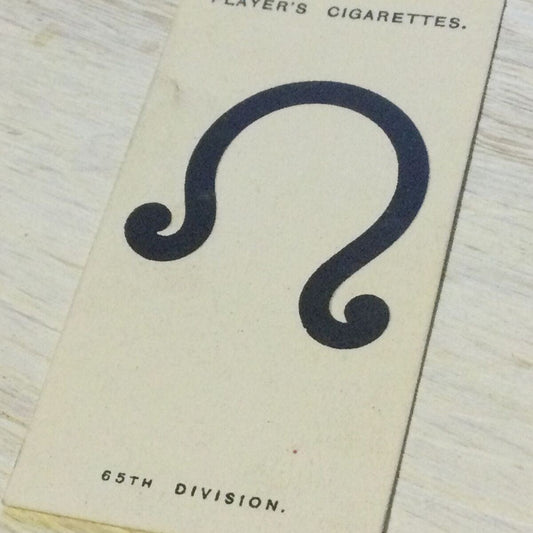 Players Cigarette Card - Army Corps & Divisional Signs - 1914-1918 - No. 91 - 65th Lowland Division