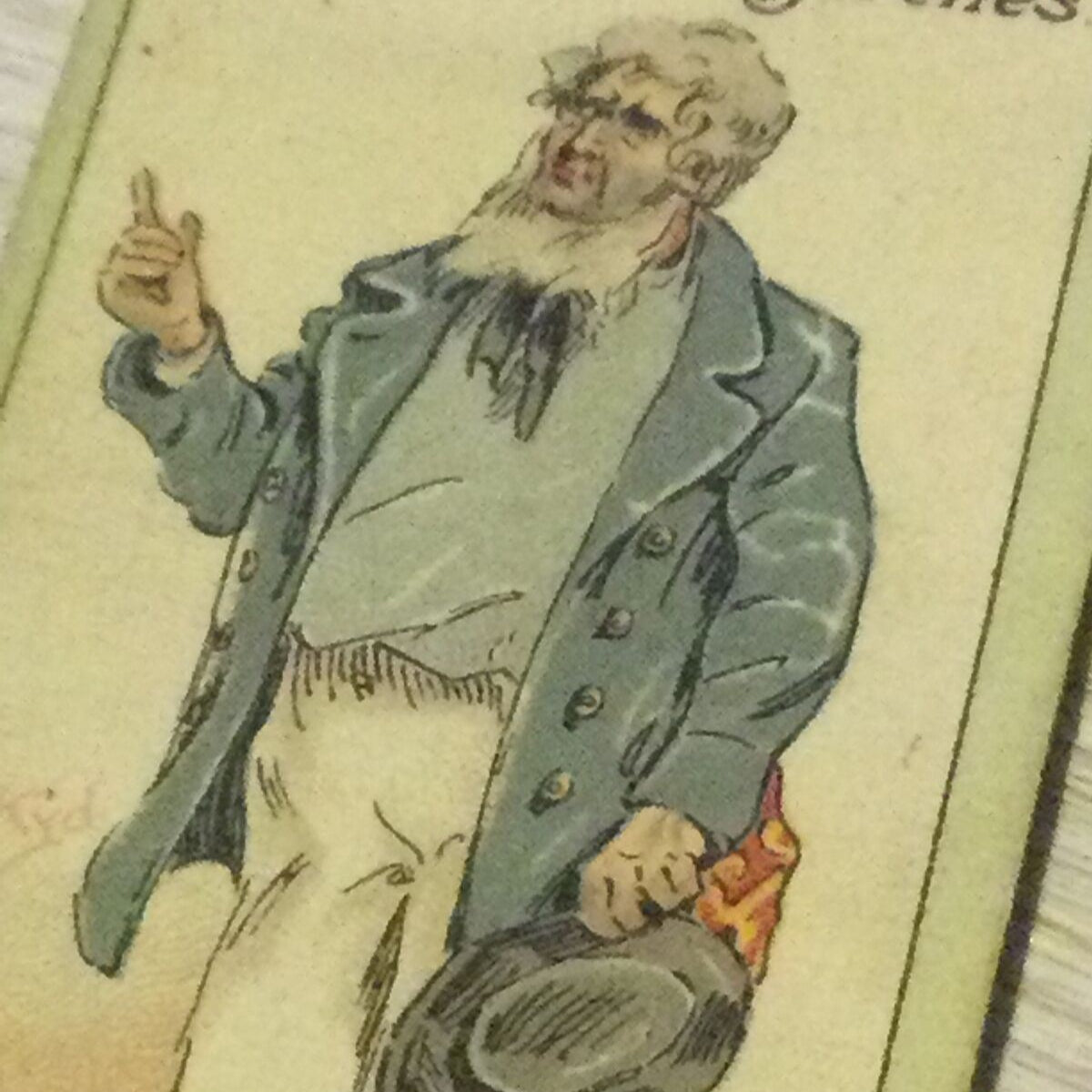 Players Cigarette Card - Characters From Dickens - No. 40 Daniel Peggotty David Copperfield