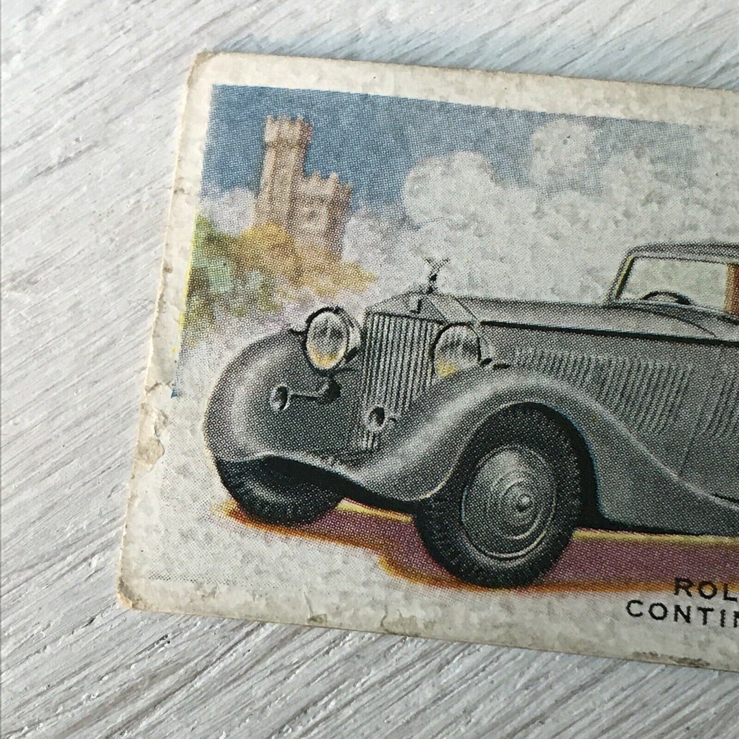 Vintage Players Cigarette Card - Motor Cars - Series 2 No. 39 - Rolls Royce Phantom III