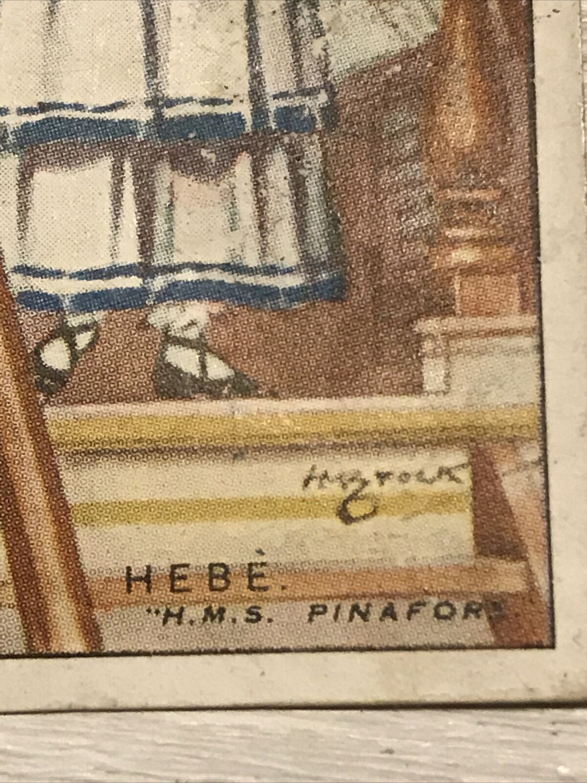 Players Cigarette Card - Gilbert & Sullivan - No. 25 Hebe HMS Pinafore