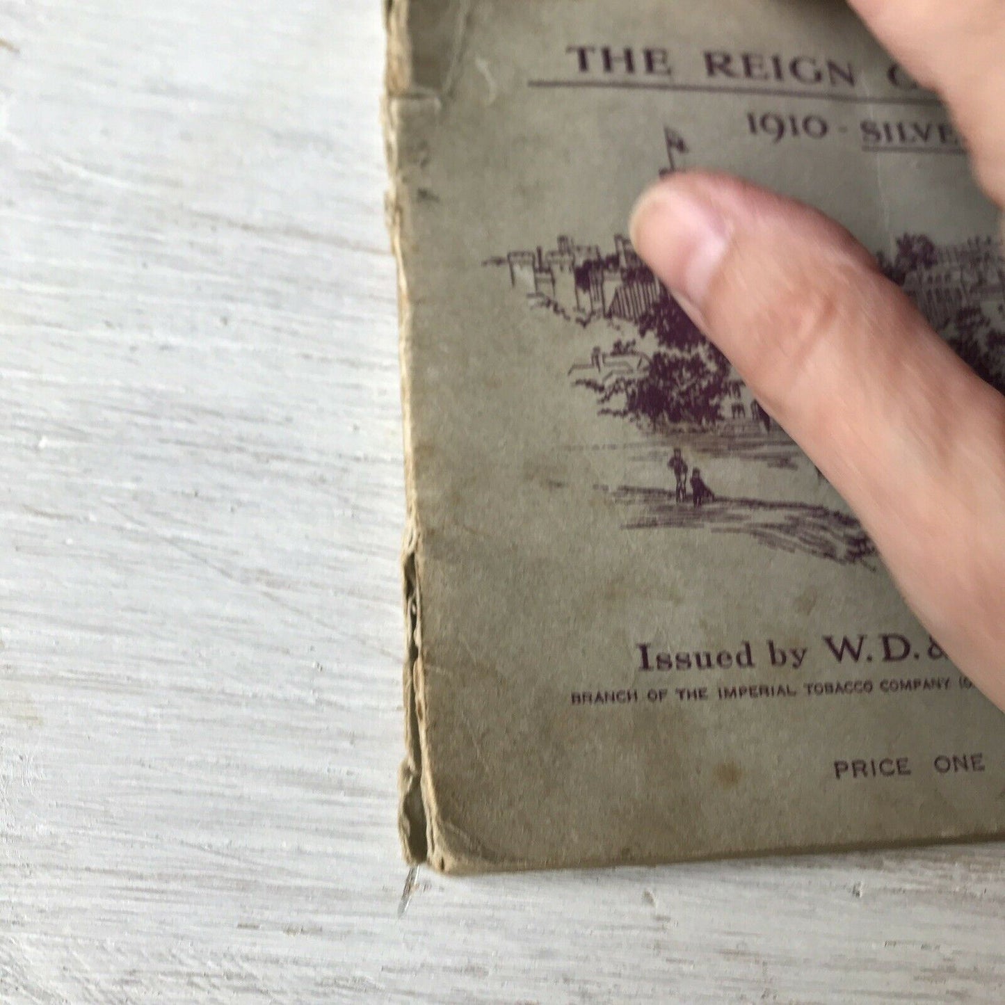 Wills Cigarette Cards Album Reign Of King George V Silver Jubilee COMPLETE SET