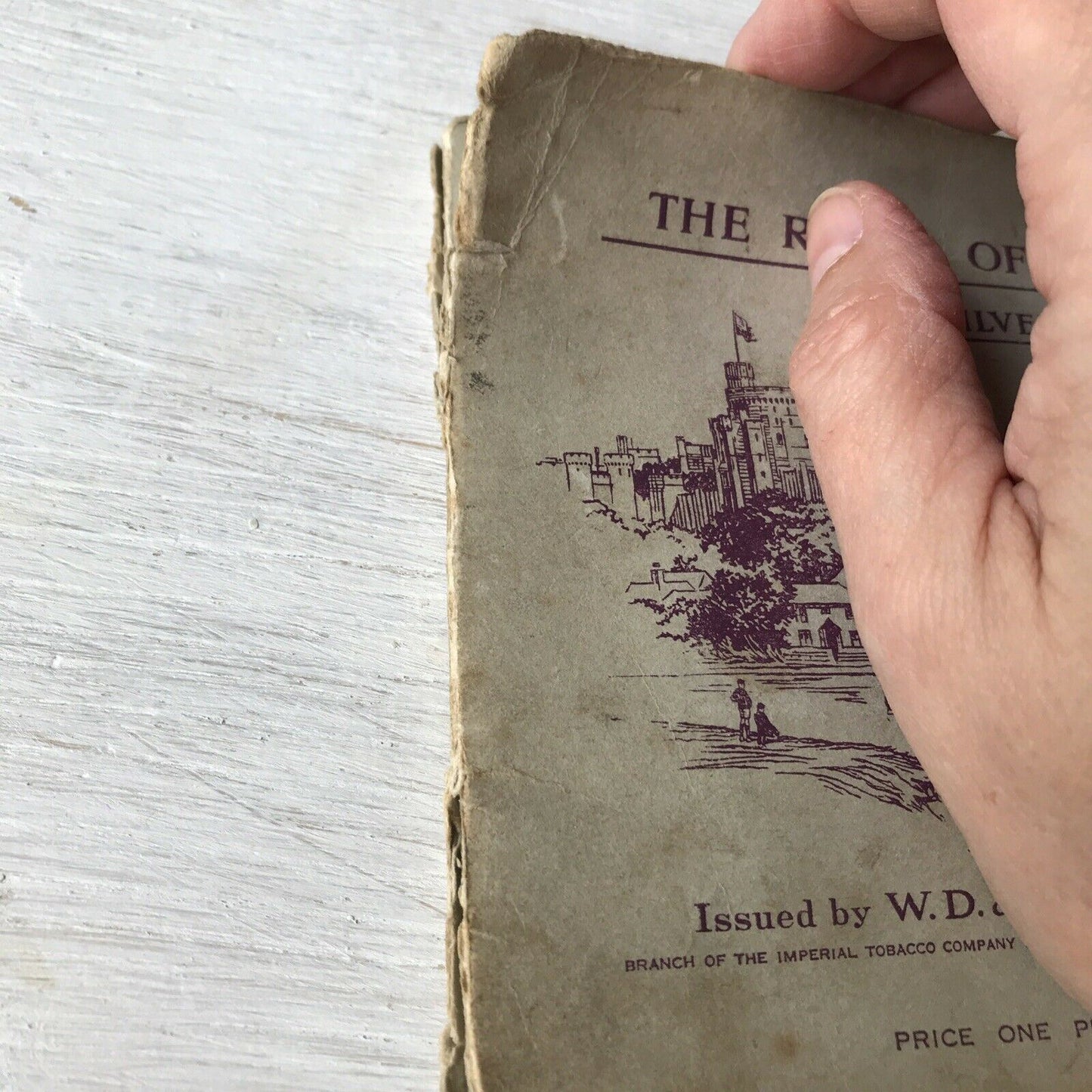 Wills Cigarette Cards Album Reign Of King George V Silver Jubilee COMPLETE SET