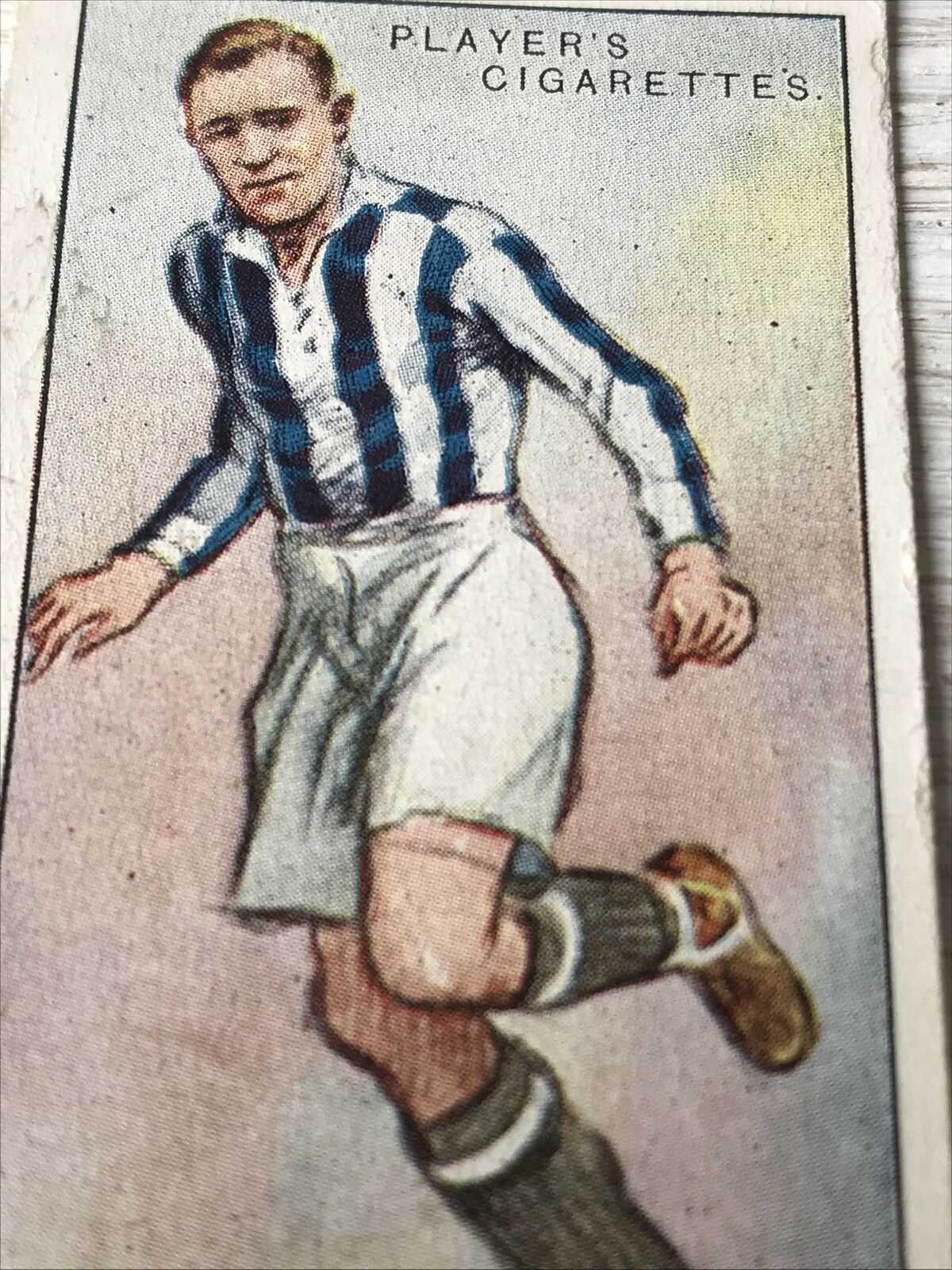 Players Cigarettes Card Footballers 1928-9 No53 T Cook Brighton Hove Albion