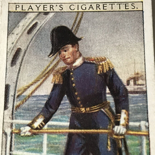 Players Cigarettes Card - History Of Naval Dress - No. 50 Chief Engineer - 1879 Steam Ship