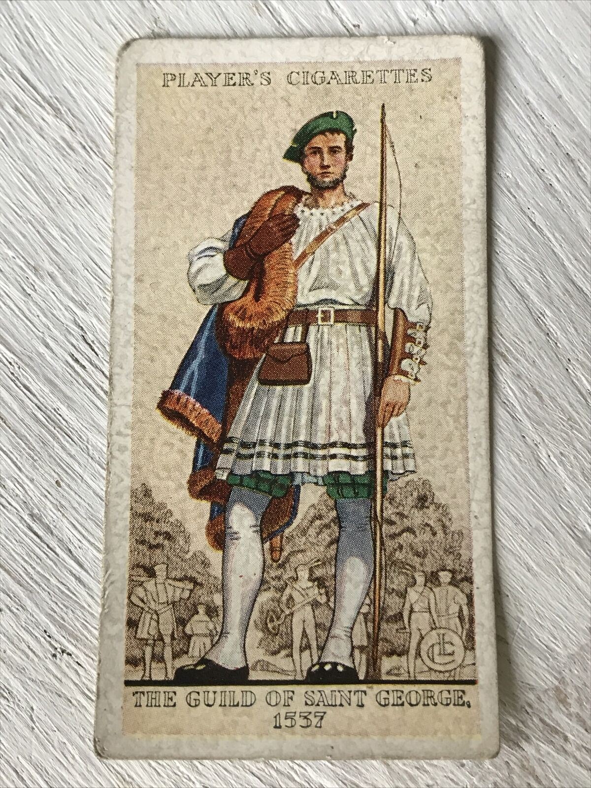 Players Cigarette Card - Uniforms Of The Territorial Army - No. 1 Guild Of St George